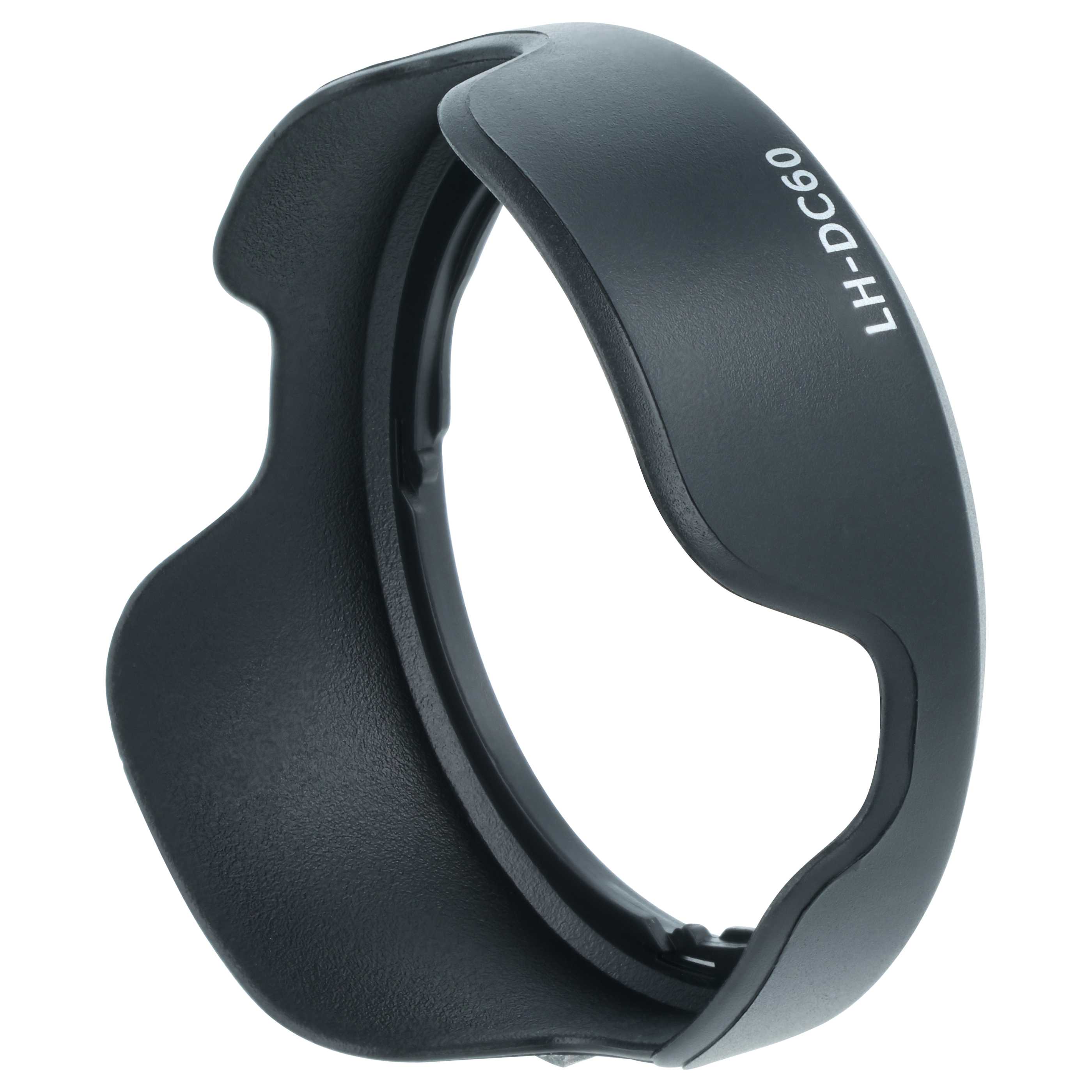 Lens Hood replaces Canon LH-DC60 for Canon Lens with 58 mm Diameter, plastic, black