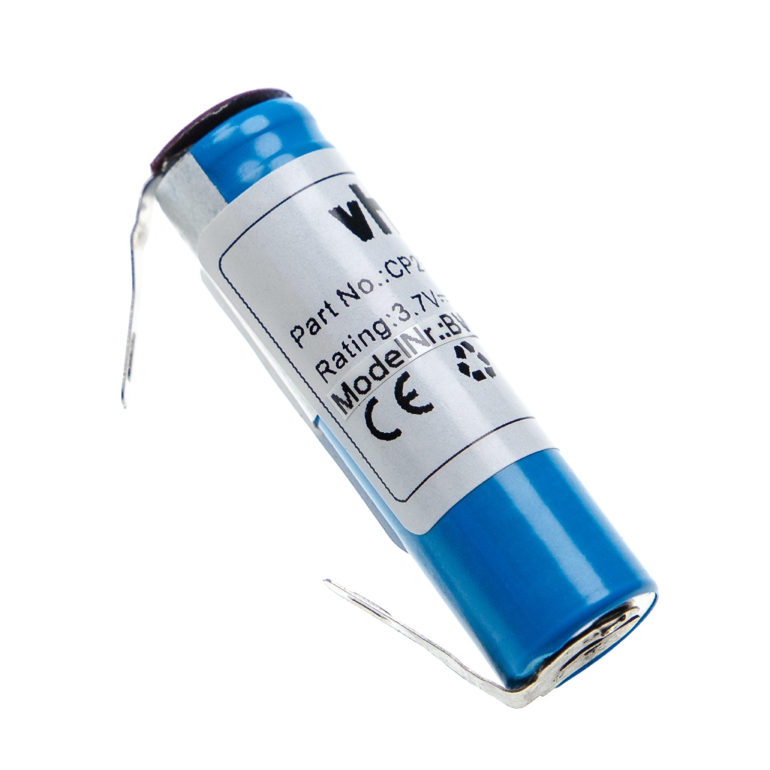 Batterie remplace Philips K V112MSF17Z, SE US14500GR, SE VS145000V pour rasoir électrique - 800mAh 3,7V Li-ion