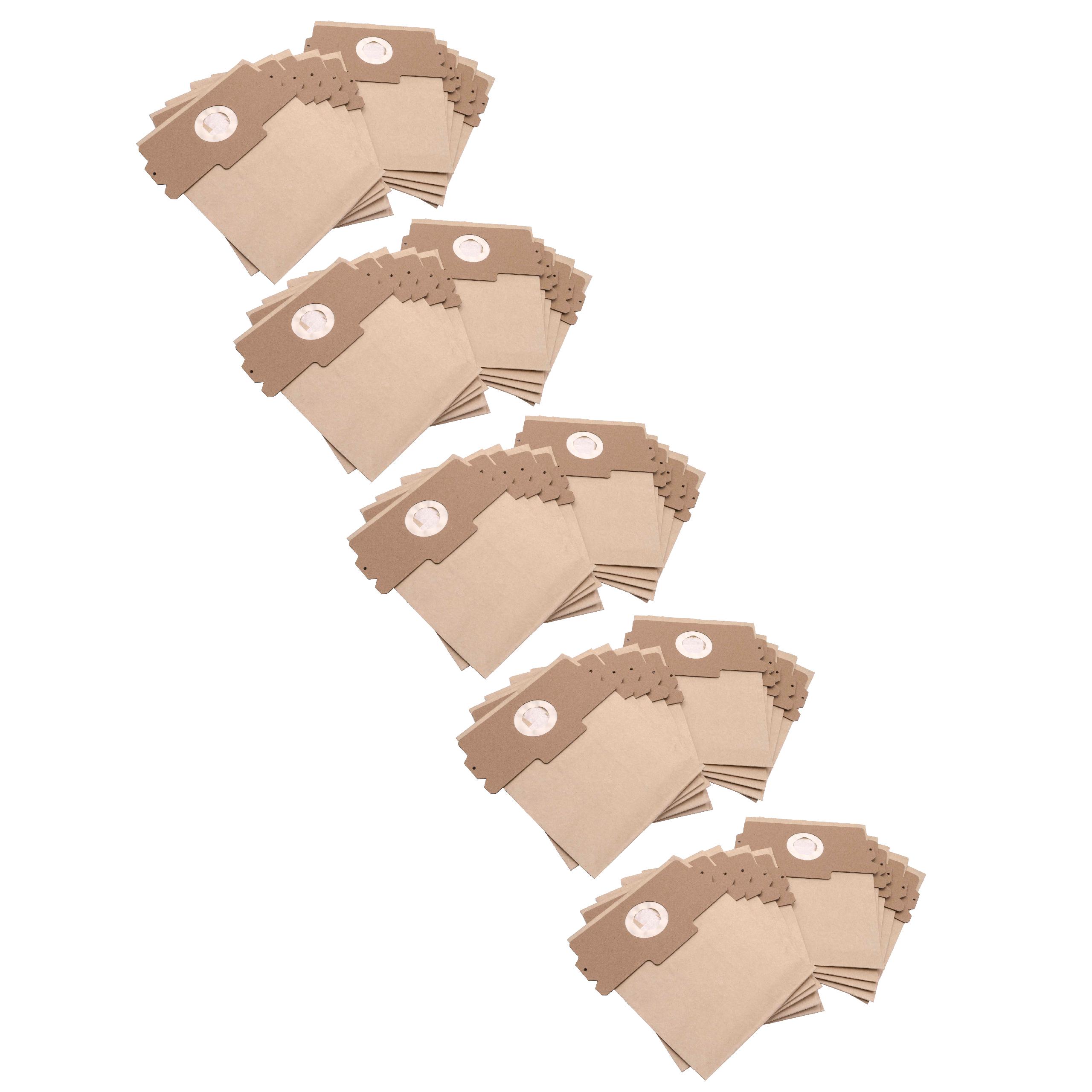 50x Sac remplace AEG taille 13, taille 11 pour aspirateur Singer - papier
