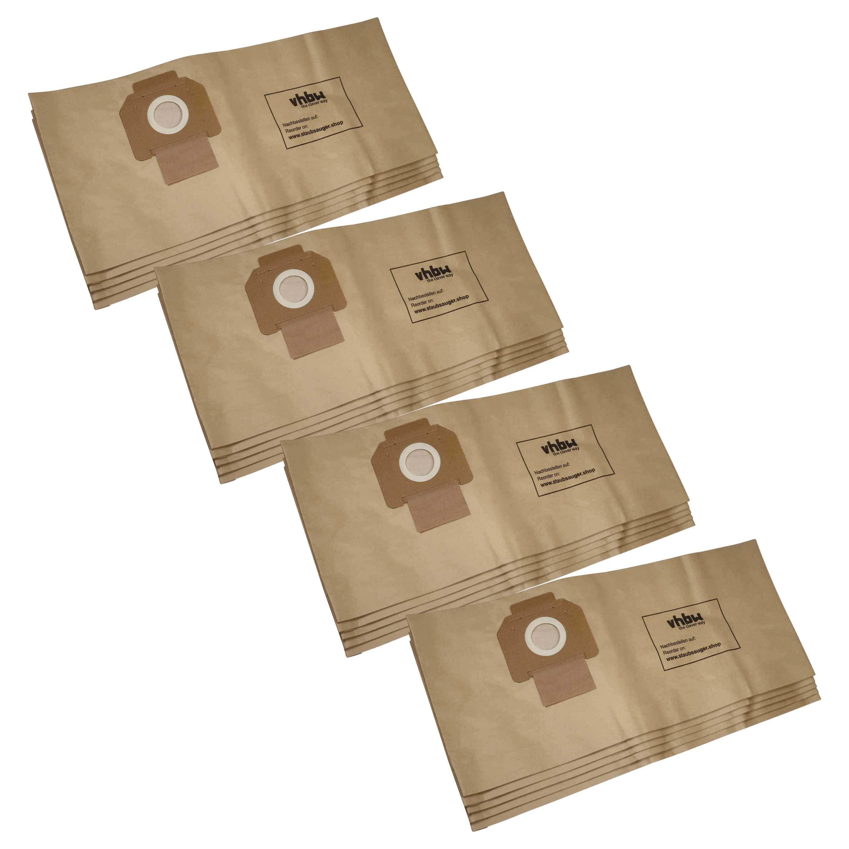 20x Sac remplace Makita P-70194 pour aspirateur Bosch - papier