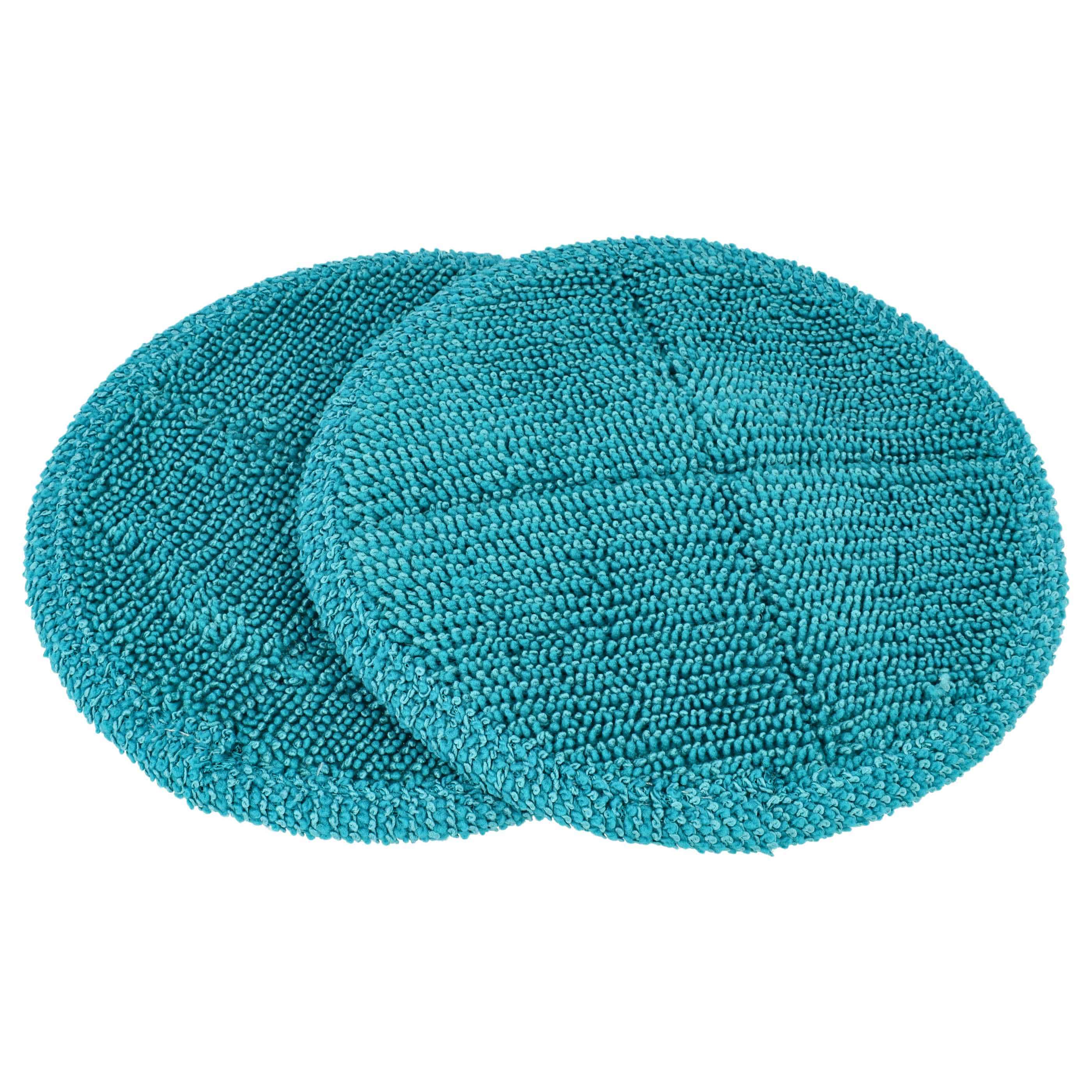 2x Lingette remplace CleanMaxx 08934 pour balais serpillère Clean Maxx - polyester / polyamide, turquoise