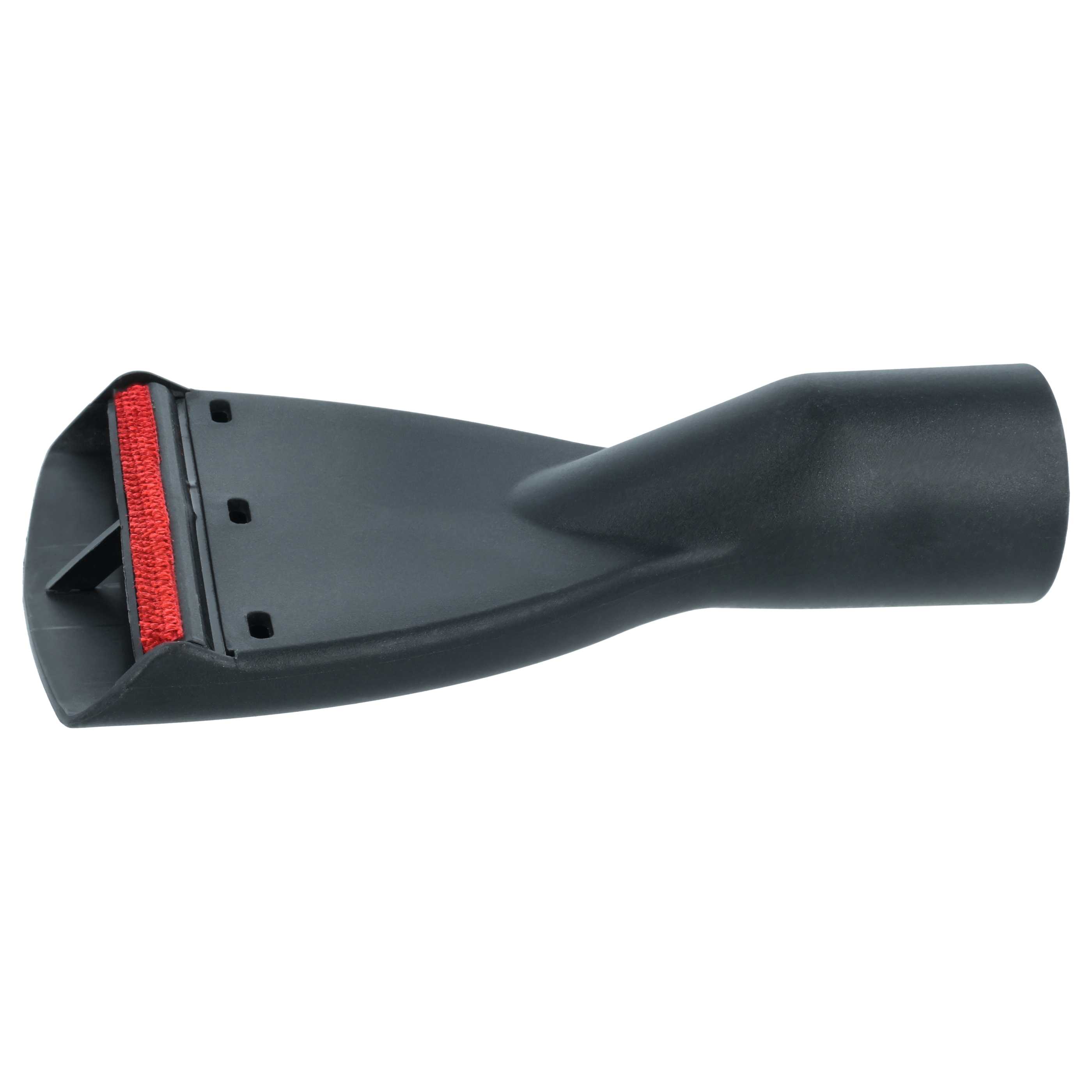 Fabric Nozzle replaces Bosch 2 609 256 F25 for Bosch Vacuum Cleaner etc., Flat, Round Connector 35 mm