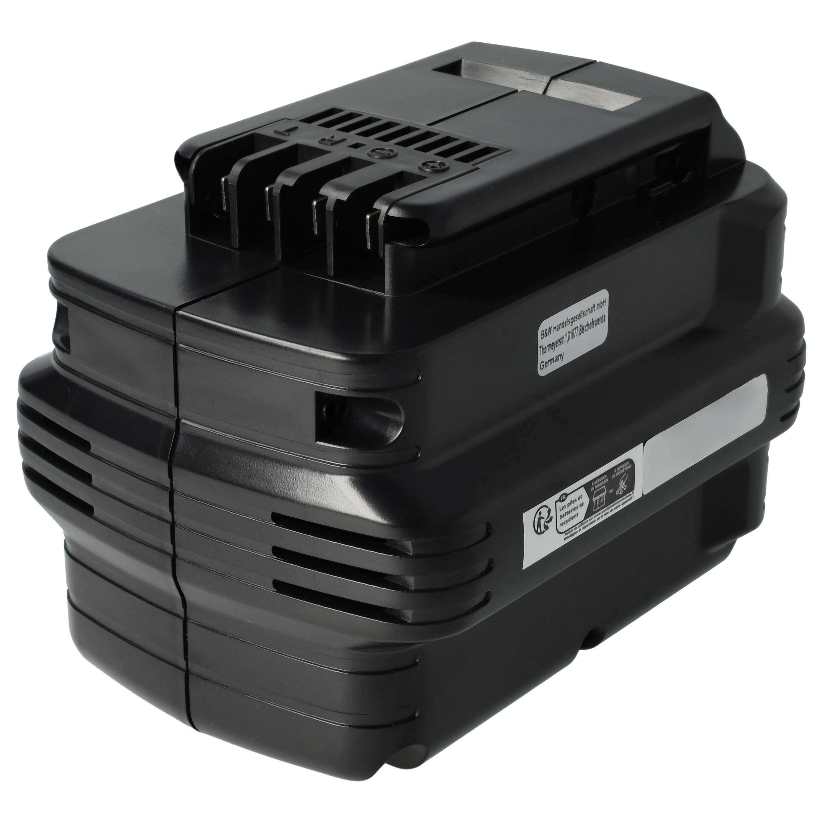 Electric Power Tool Battery Replaces Dewalt DE0240, DE0241, DE0240-XJ, DE0243 - 3000 mAh, 24 V, NiMH