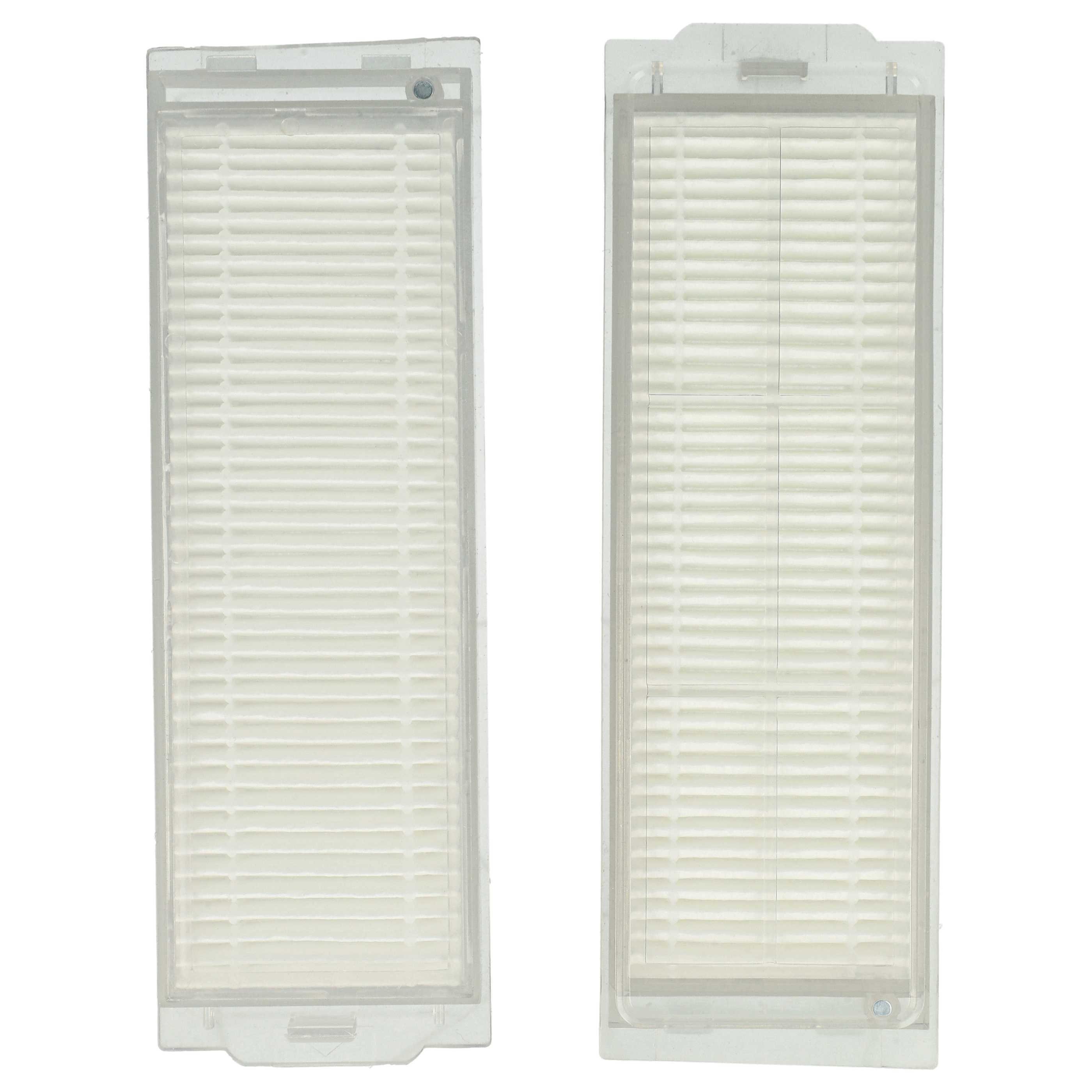 2x Filtres pour aspirateur robot Proscenic M6 Pro - Lot de filtres à poussières