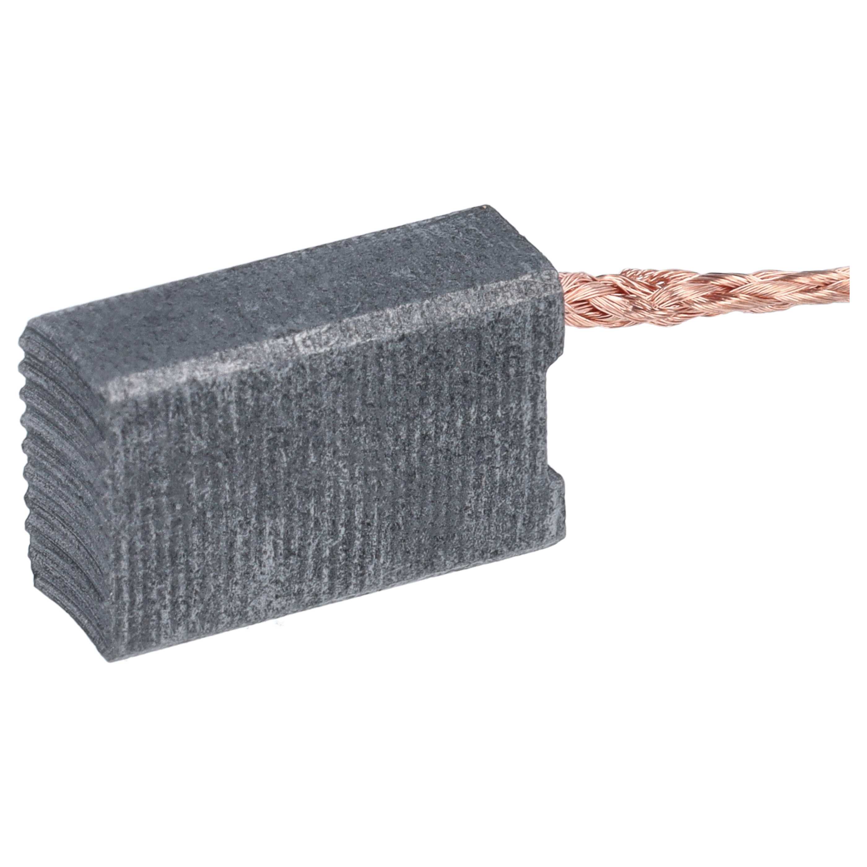 2x Carbon Brush Suitable for Parkside PWS 230 C3 Electric Power Tool - 19.1 x 11.93 x 6.88 mm