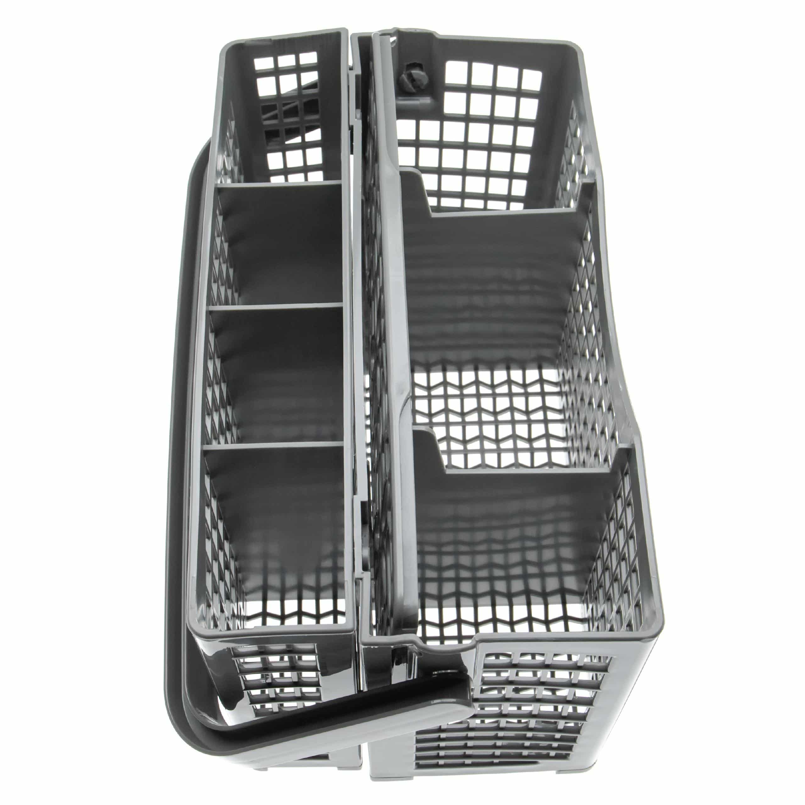 vhbw Cutlery Basket e.g. for Zanussi Dishwashers - Divisible Grey