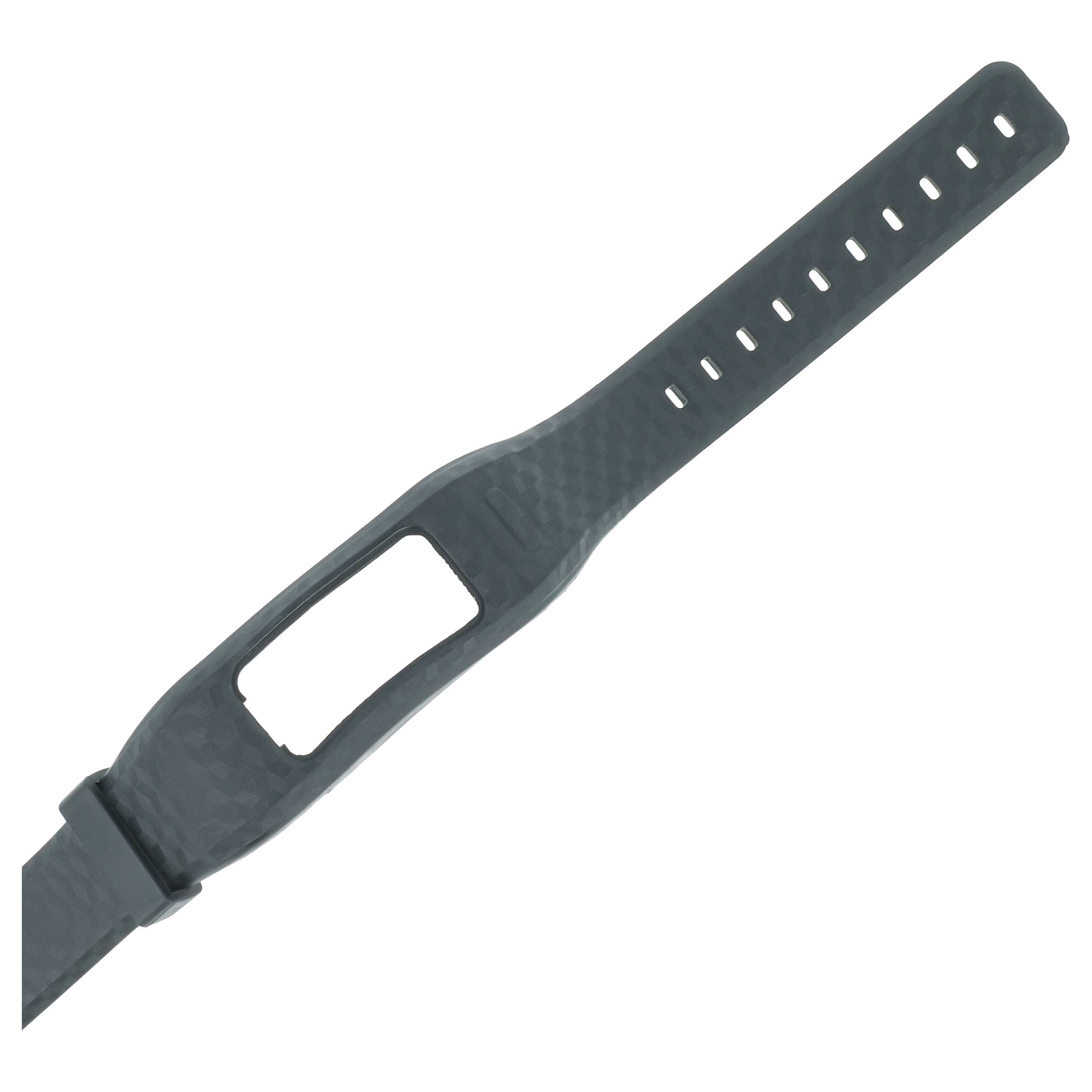 wristband for Garmin Vivofit Smartwatch - 17.5 - 22.5 cm long, 15mm wide, silicone, black