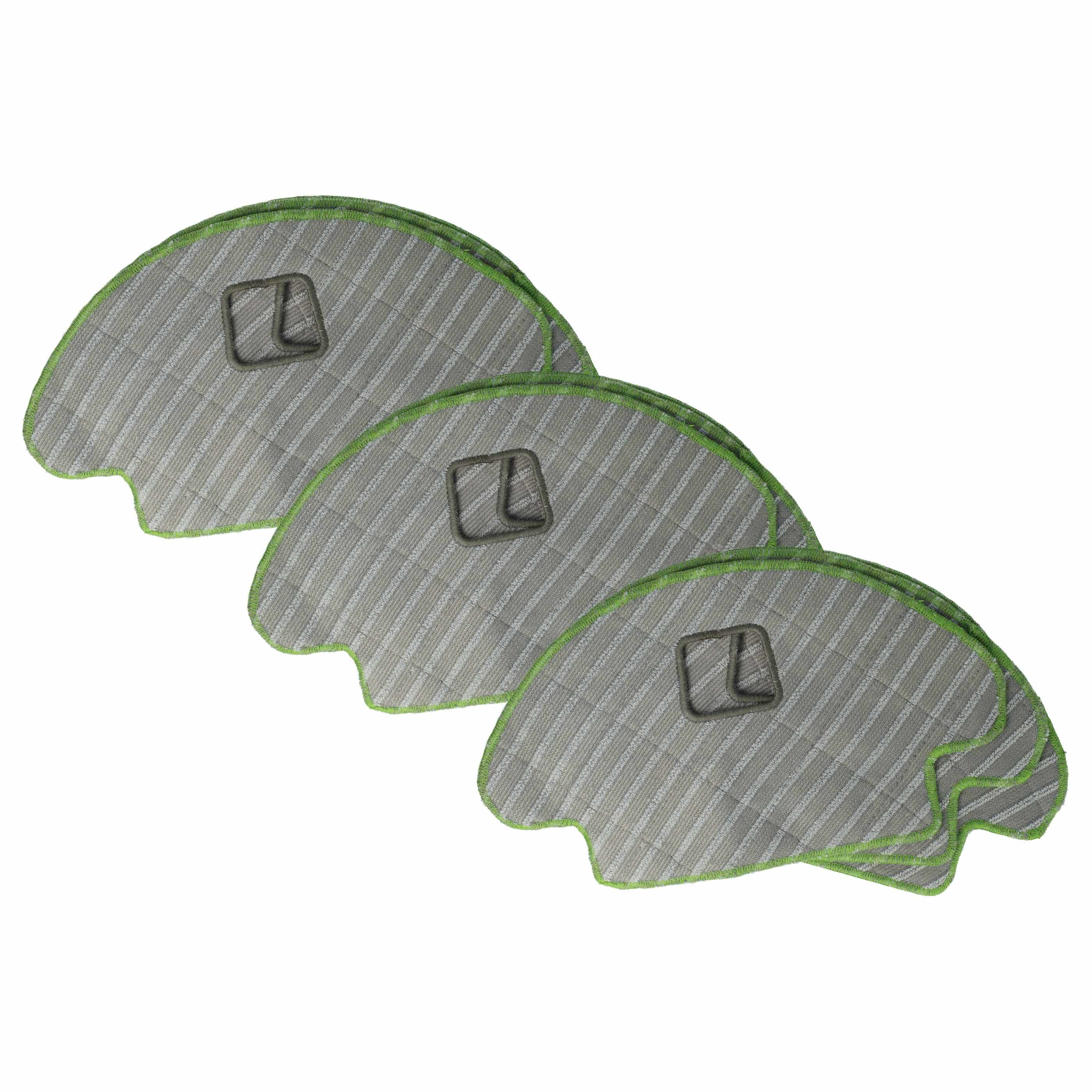 Cleaning Cloth Set (9 Part) suitable for iRobot Roomba E6, i7, i3, J7 Robot Vacuum - microfibre