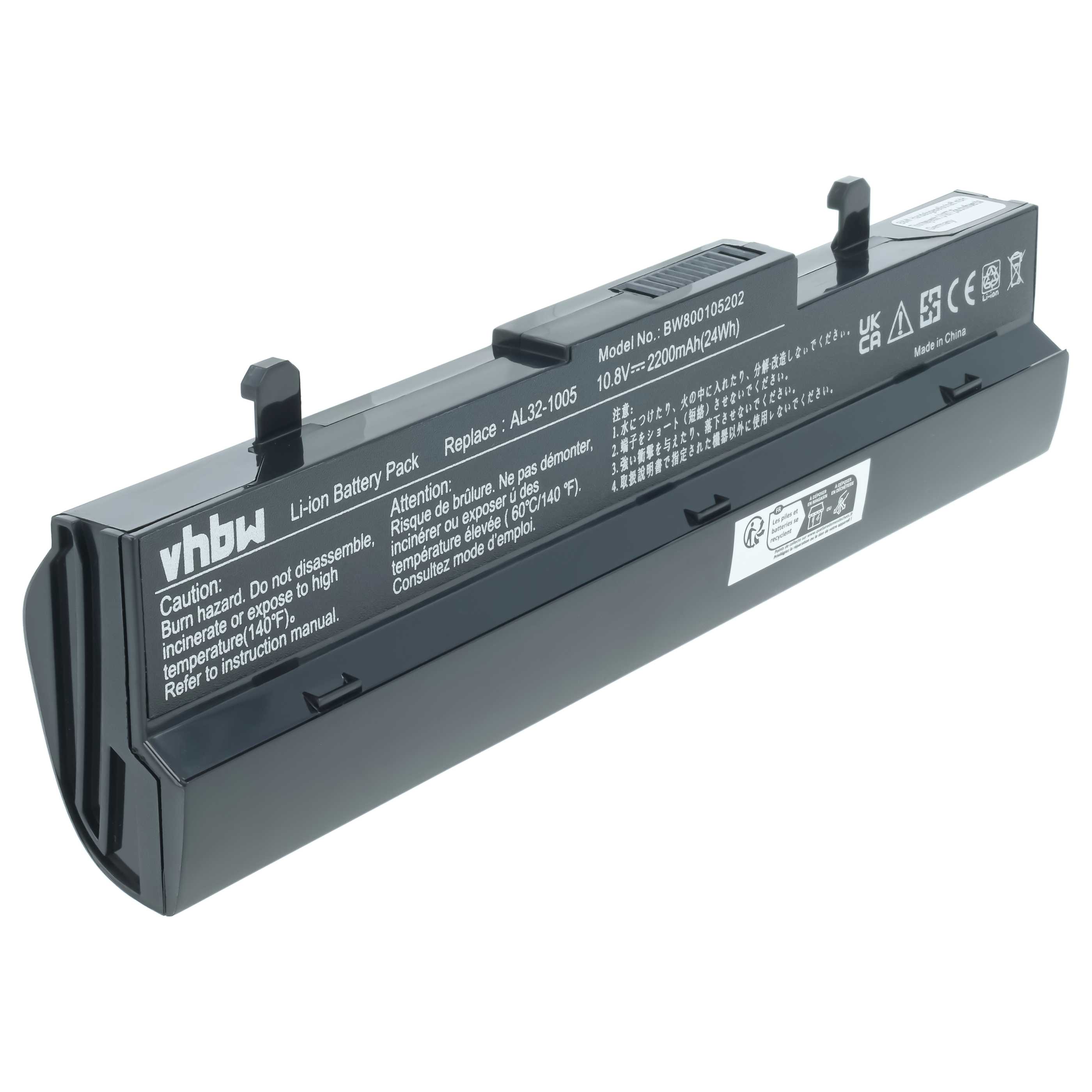Akumulator do laptopa zamiennik Asus 70-OA1B1B2100, 0B20-00KA0AS - 2200 mAh 11,1 V Li-Ion, czarny