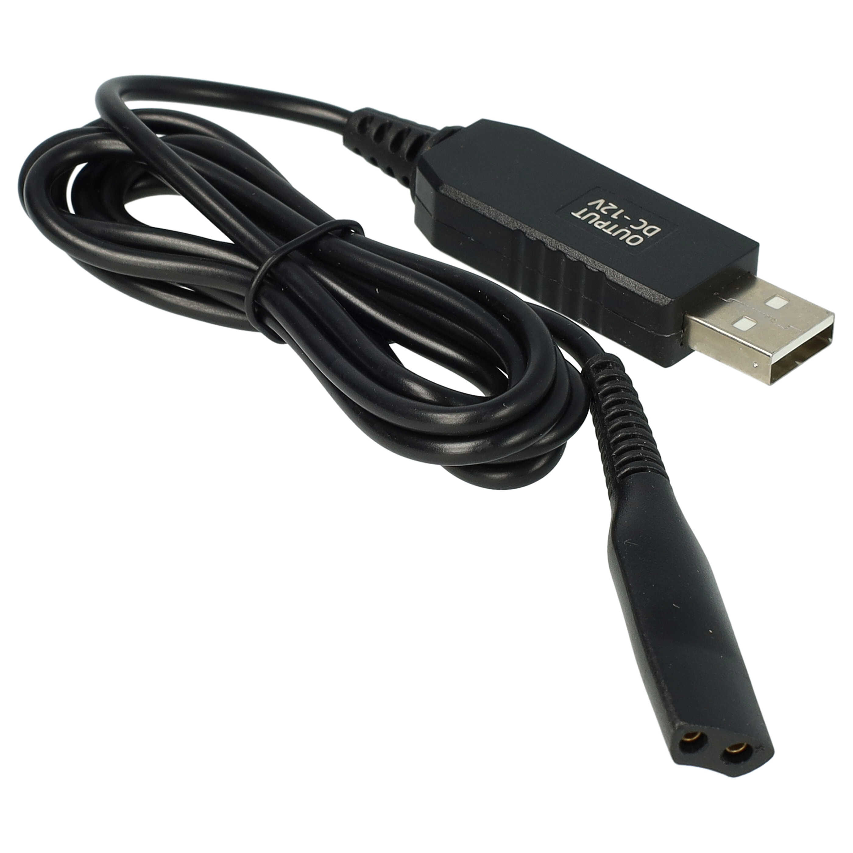 Caricabatterie USB per rasoio, epilatore, spazzolino Braun, Oral-B HC20 - 120 cm