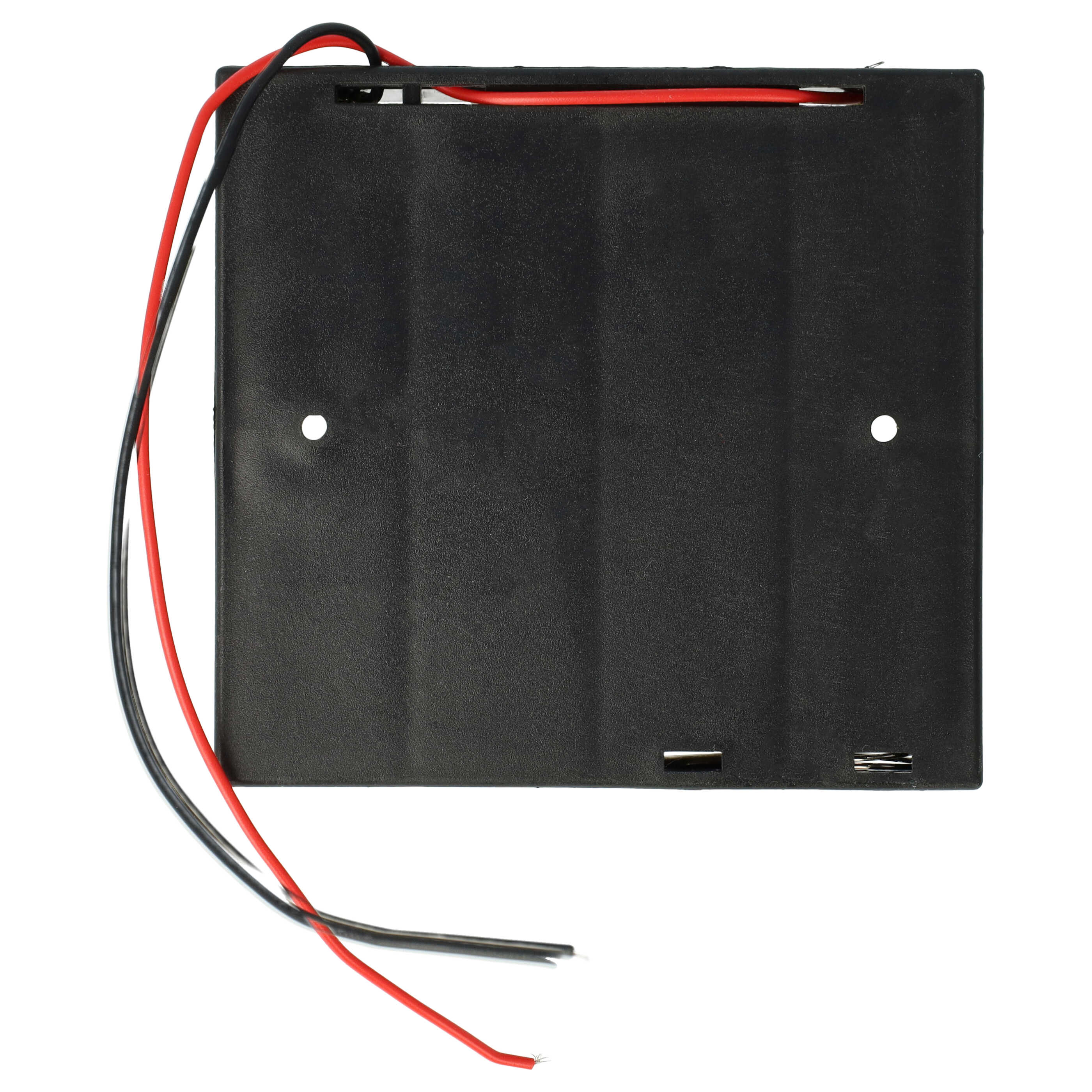 Battery Holder Case 18650 for 4 Cells - Holder with Wire, Coil Spring