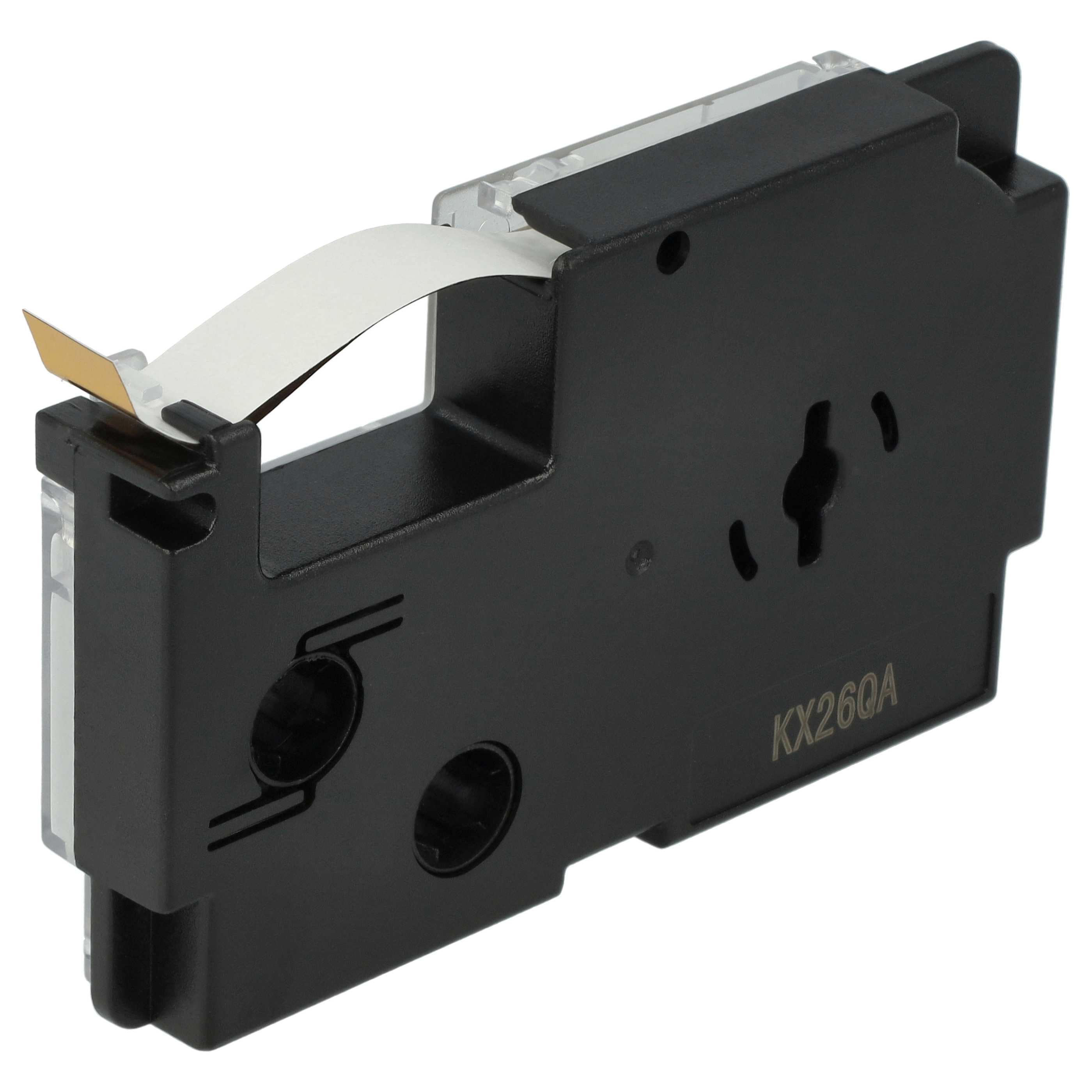 Label Tape replaces Casio XR-9GD1, XR-9GD - 9 mm Black to Gold