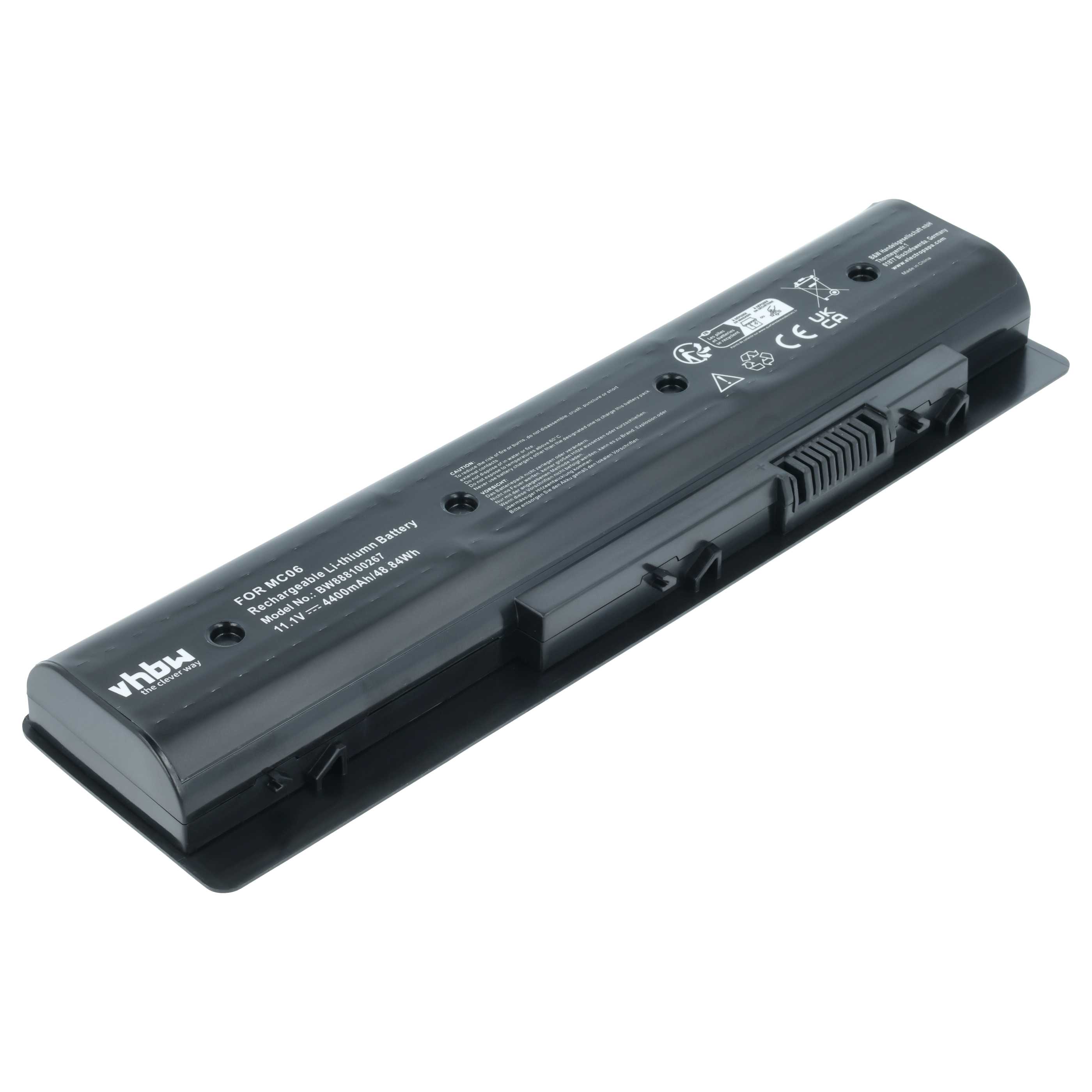 Akumulator do laptopa zamiennik HP 806953-851, 805095-001, 804073-851 - 4400 mAh 11,1 V Li-Ion, czarny