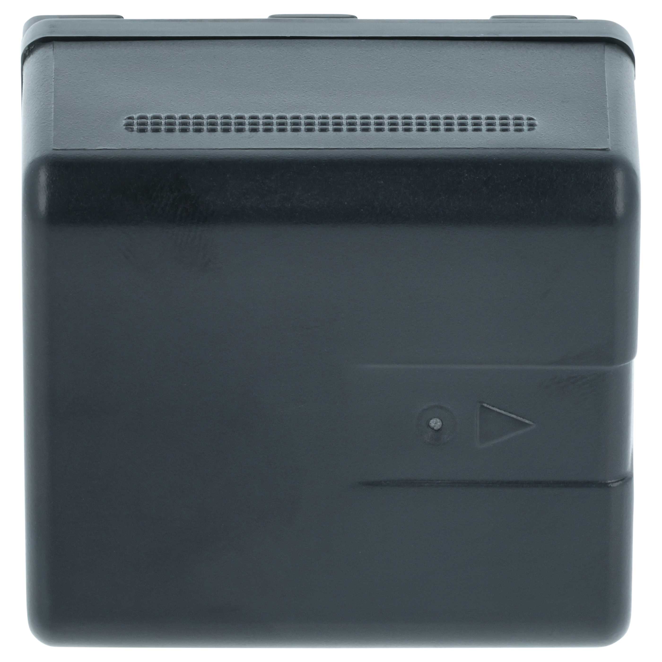 Videocamera 2x Battery replaces Panasonic VW-VBN130E-K, VW-VBN130E, VW-VBN130 - 1100 mAh 7.2 V Li-Ion