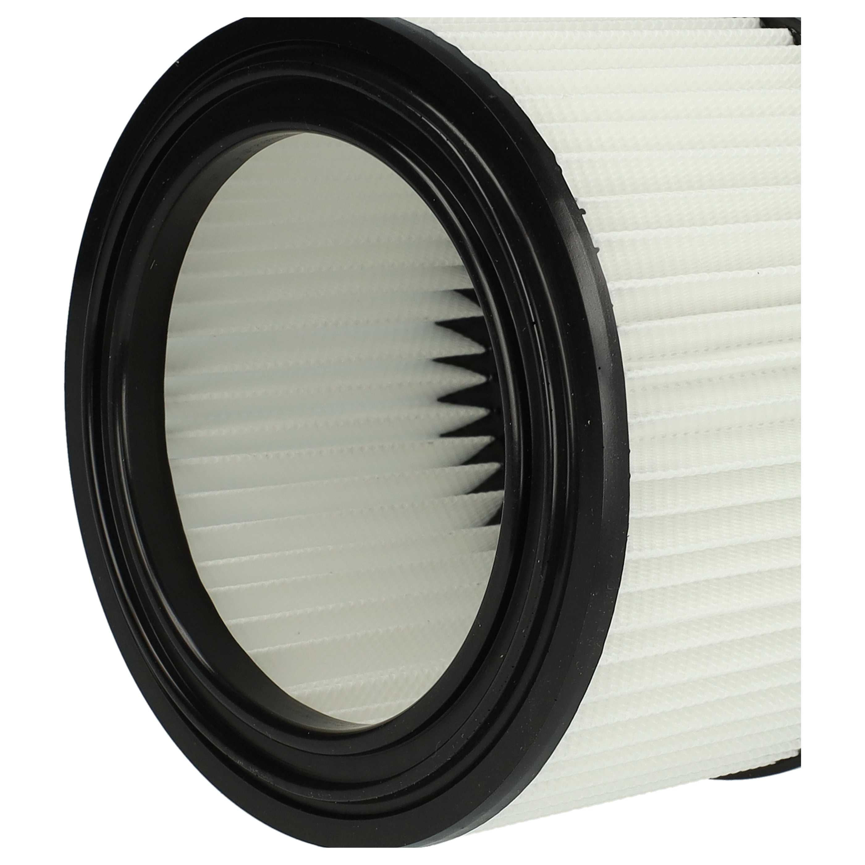 8x Filtercartridge filter replaces Bosch 2609256F35 for Bosch Vacuum Cleaner, white