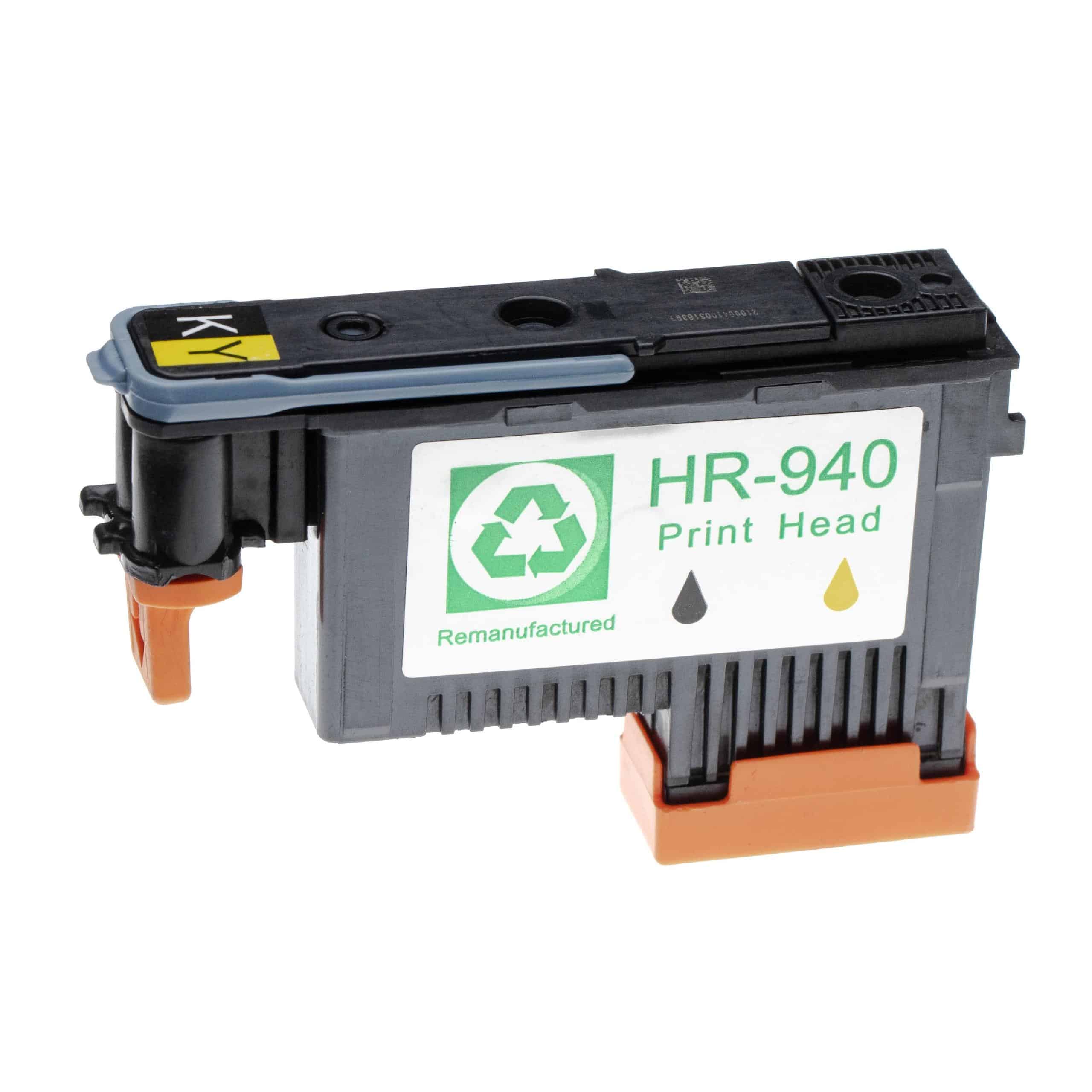 Printhead for HP Officejet Pro HP 940, C4900A Printer - black/yellow, Refurbished
