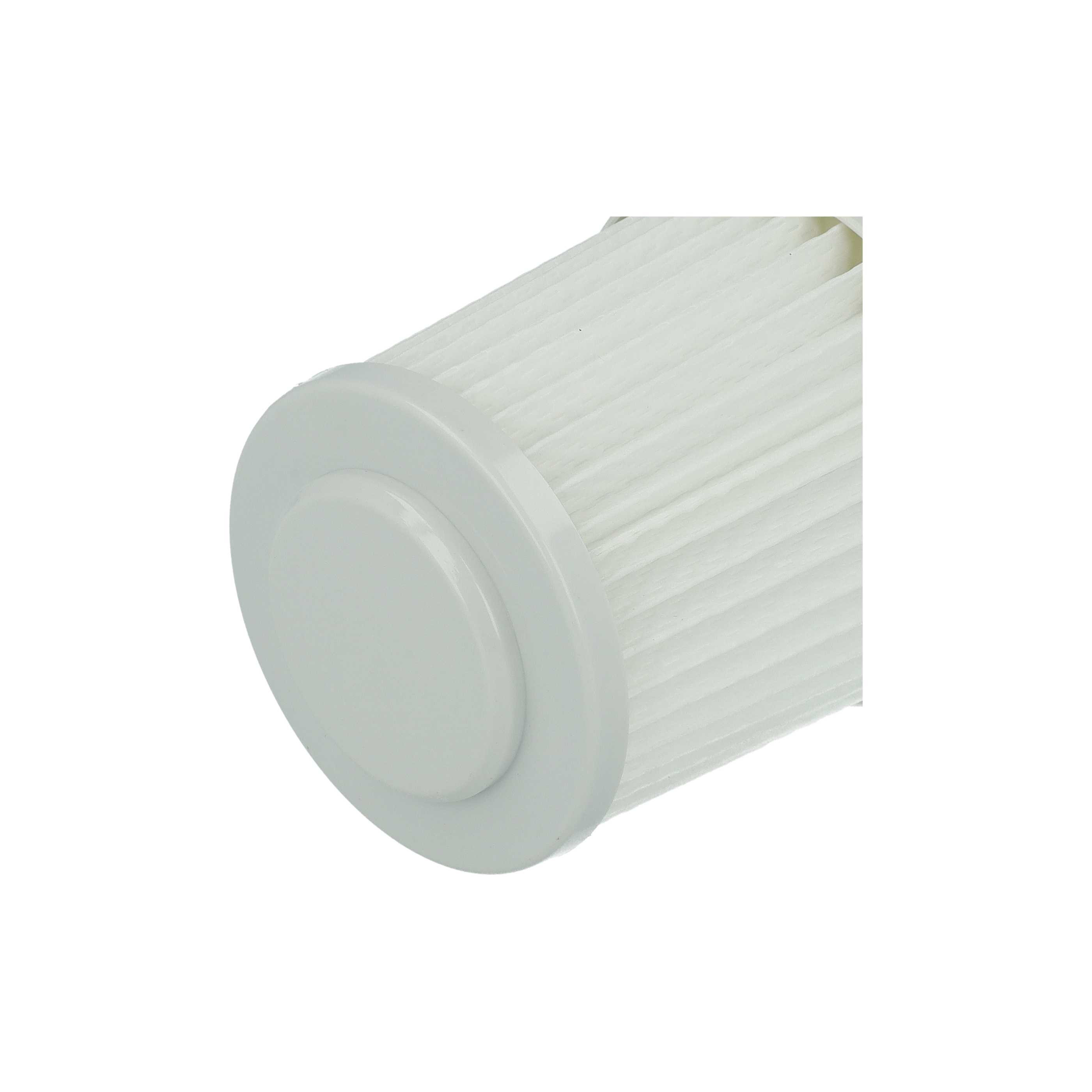 3x Filterfilter replaces Black & Decker FVF100 for Black & Decker Vacuum Cleaner, black / white
