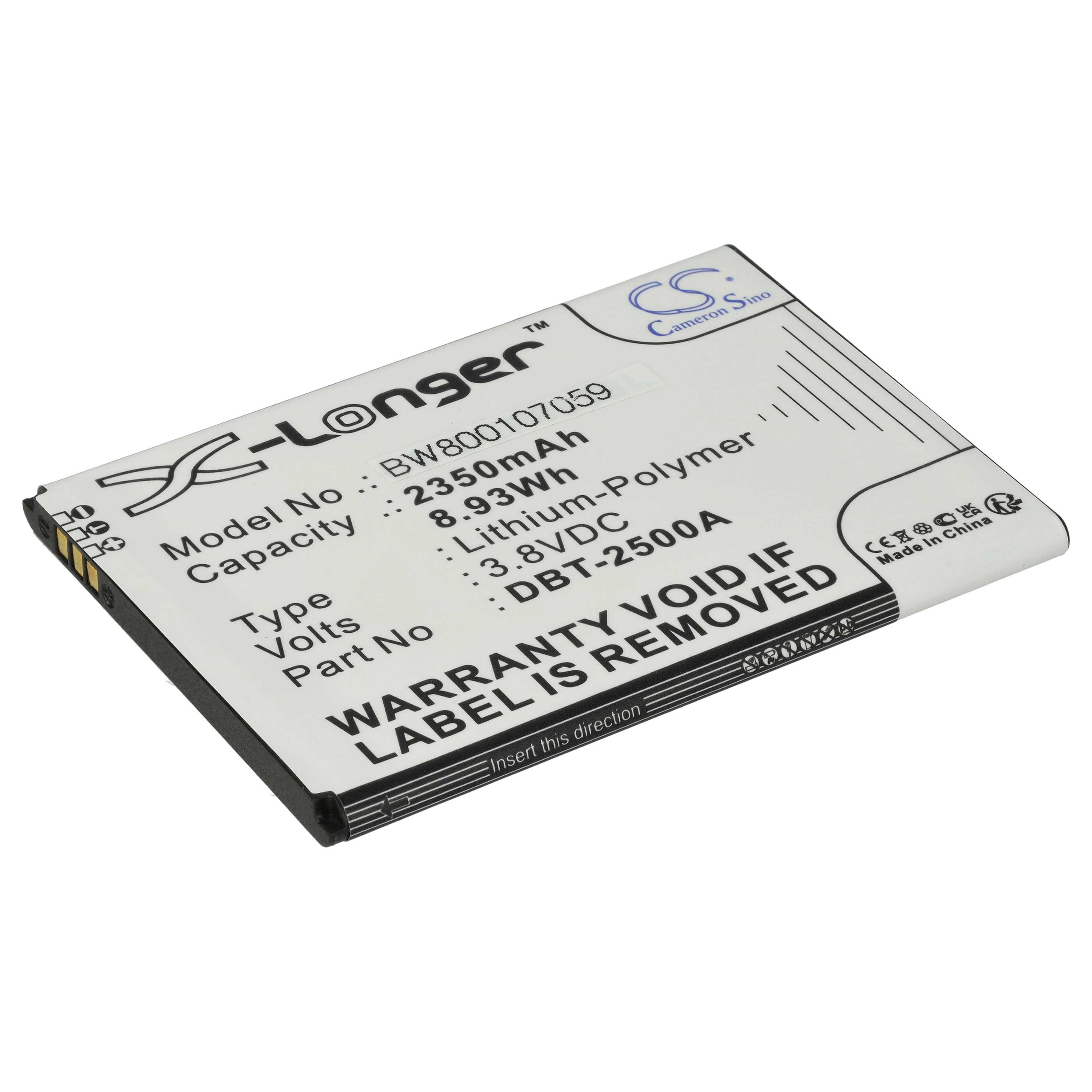 Akumulator do telefonu dla seniora zamiennik Doro DBT-2500A - 2350 mAh 3,8 V LiPo