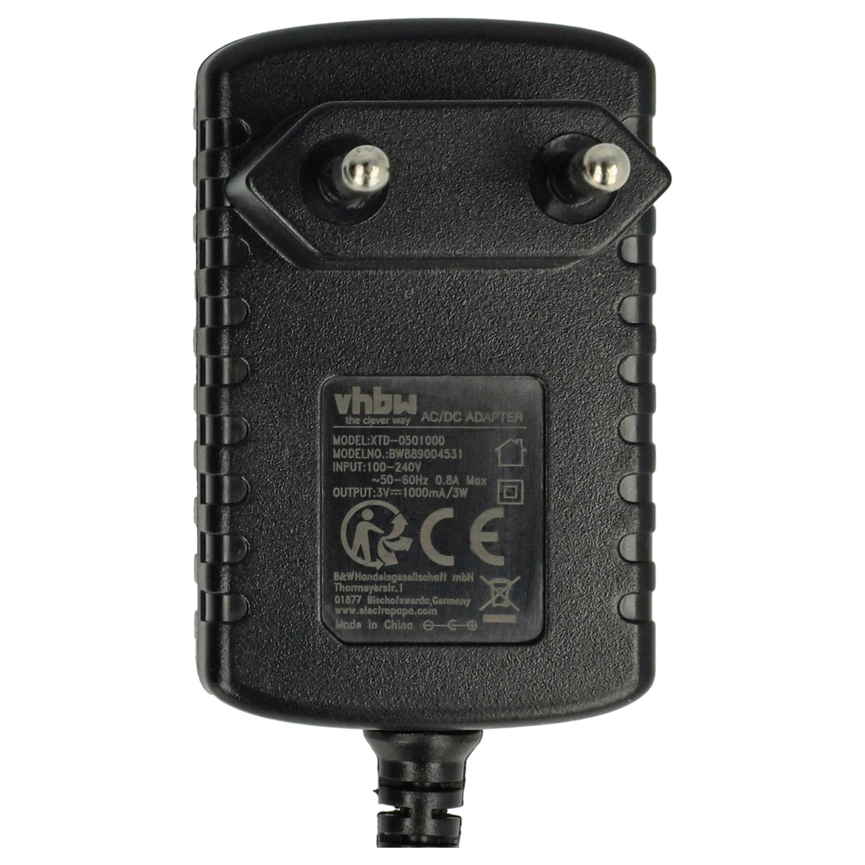 Mains Power Adapter replaces BaByliss 35208450, 35209700, 35209300 for BaByliss Electric Hair Trimmer - 9.5 cm