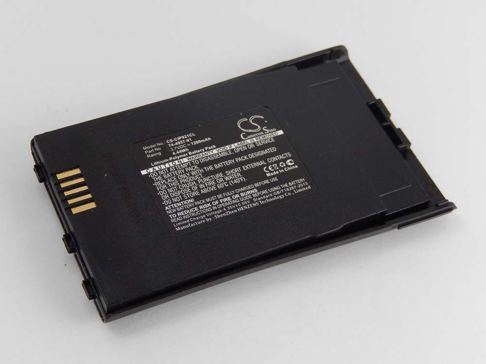 Akumulator do telefonu smartfona zamiennik Cisco 74-4957-01 Rev. C1, 74-4957-01 - 1200 mAh 3,7 V LiPo