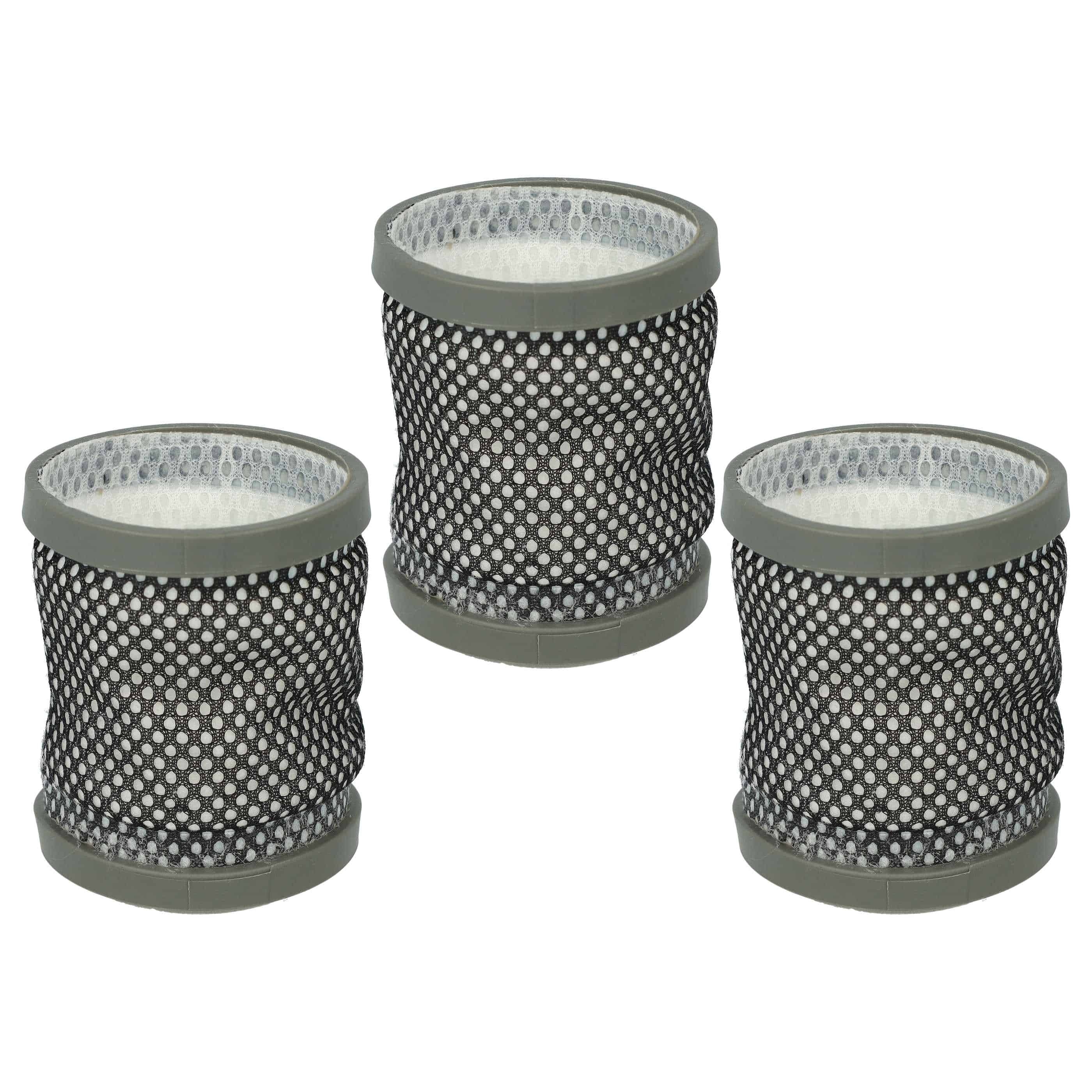 3x exhaust filter replaces Dirt Devil 0698002 for Hoover Vacuum Cleaner
