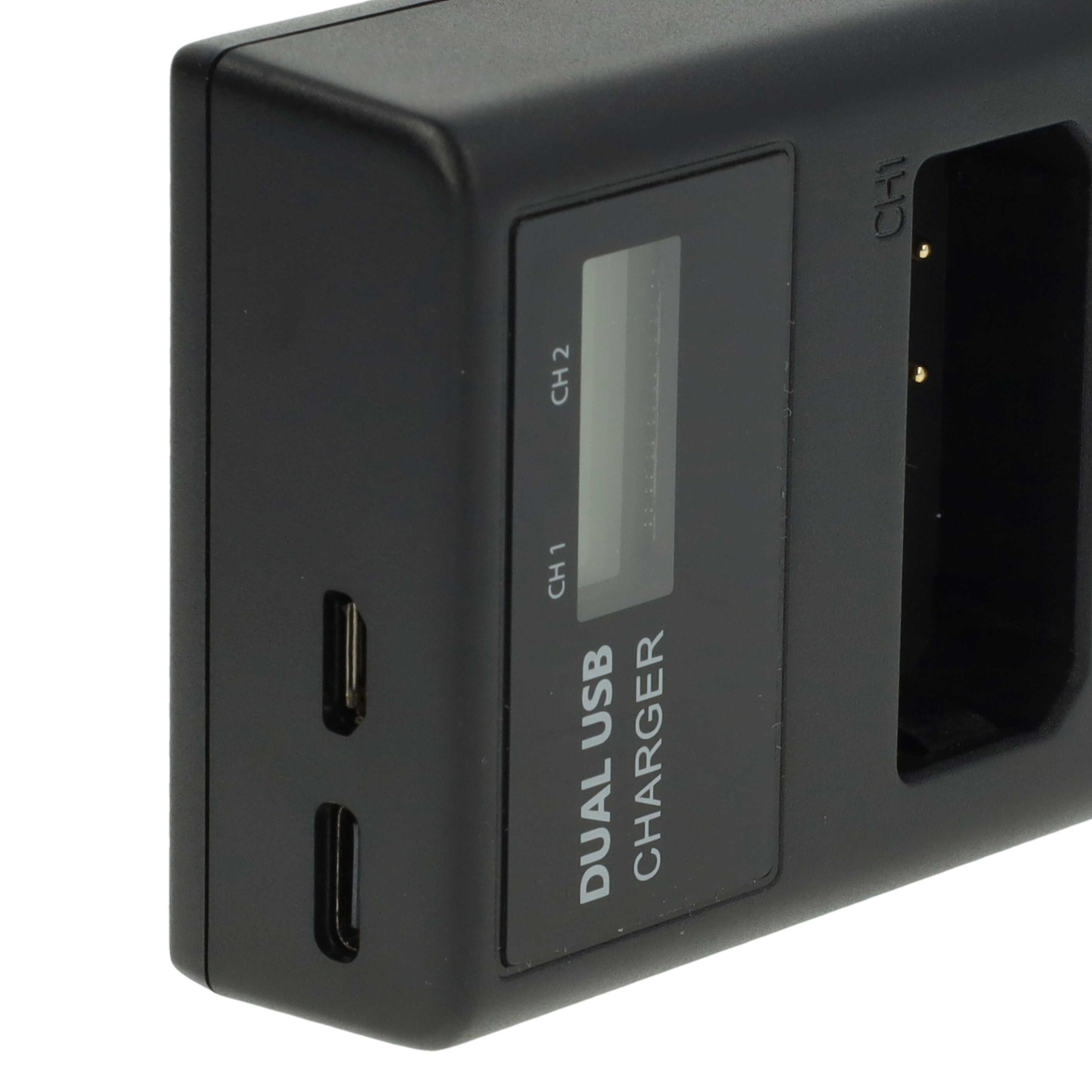 Battery Charger suitable for Canon LP-E10 Camera etc. - 0.5 A, 8.4 V