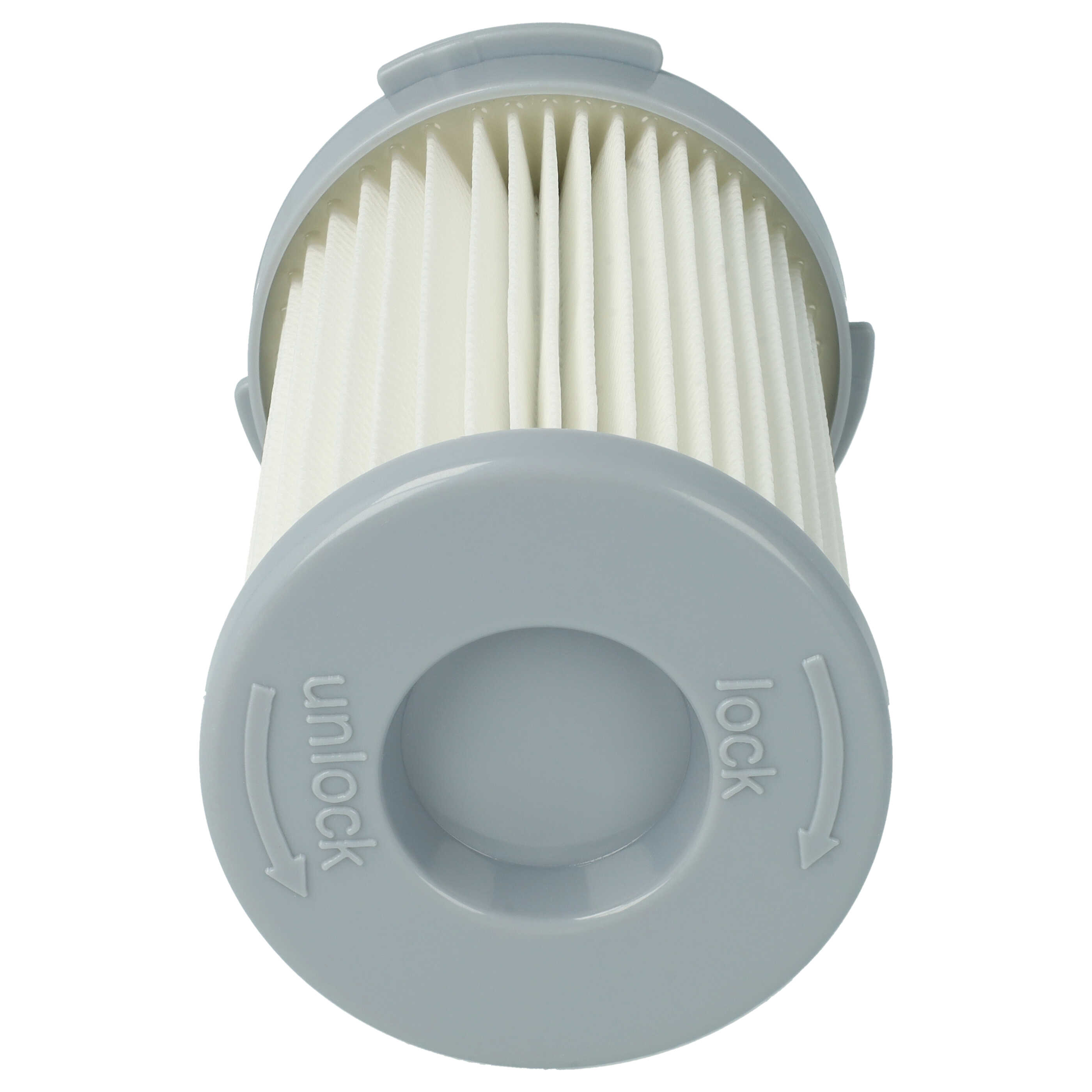 Filtro reemplaza Electrolux 9001966051 para aspiradora - filtro Hepa blanco / gris