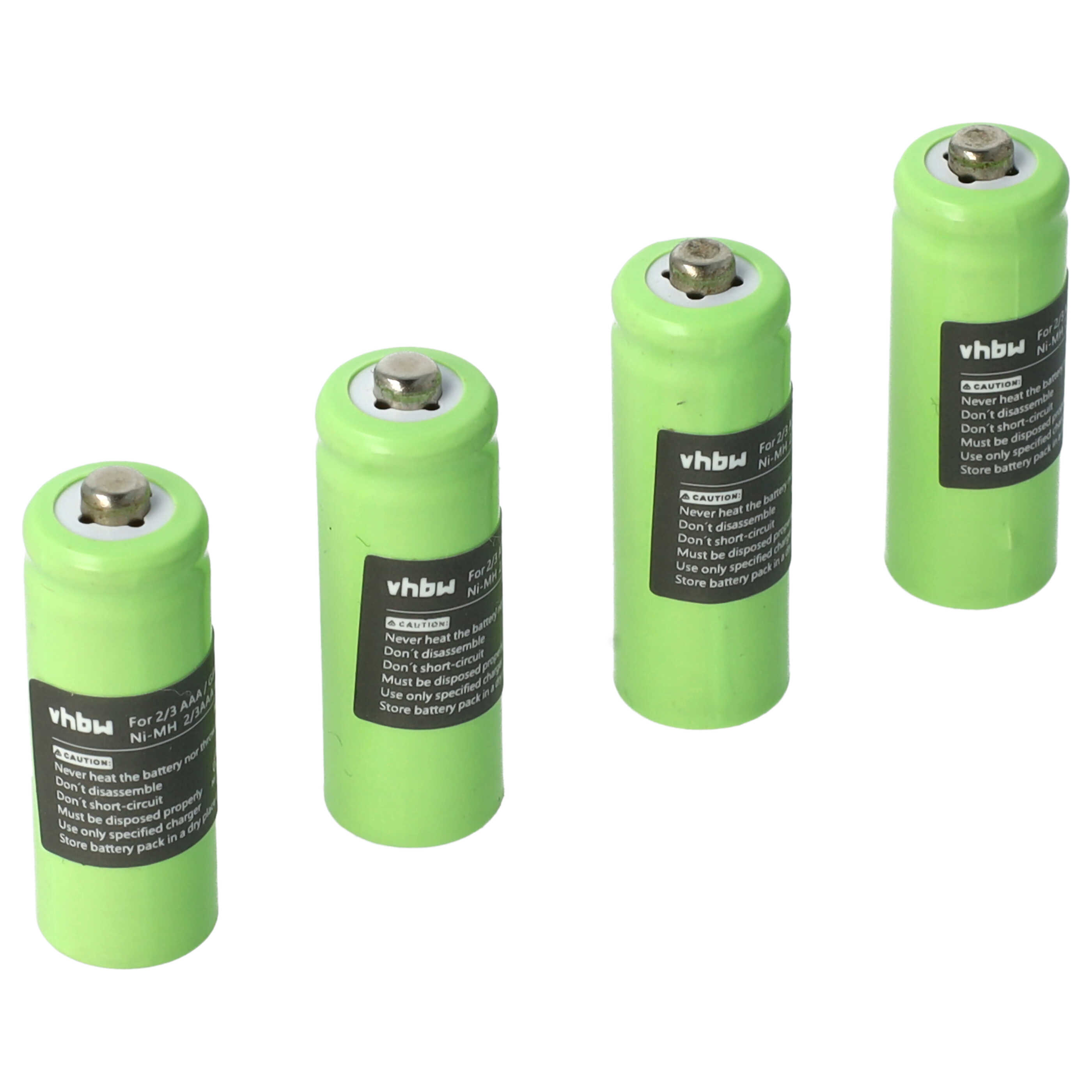 Batteries (4x pièces) remplace Hagenuk GP40AAAMC, GP40AAAM, GP40AAA pour téléphone - 400mAh 1,2V NiMH