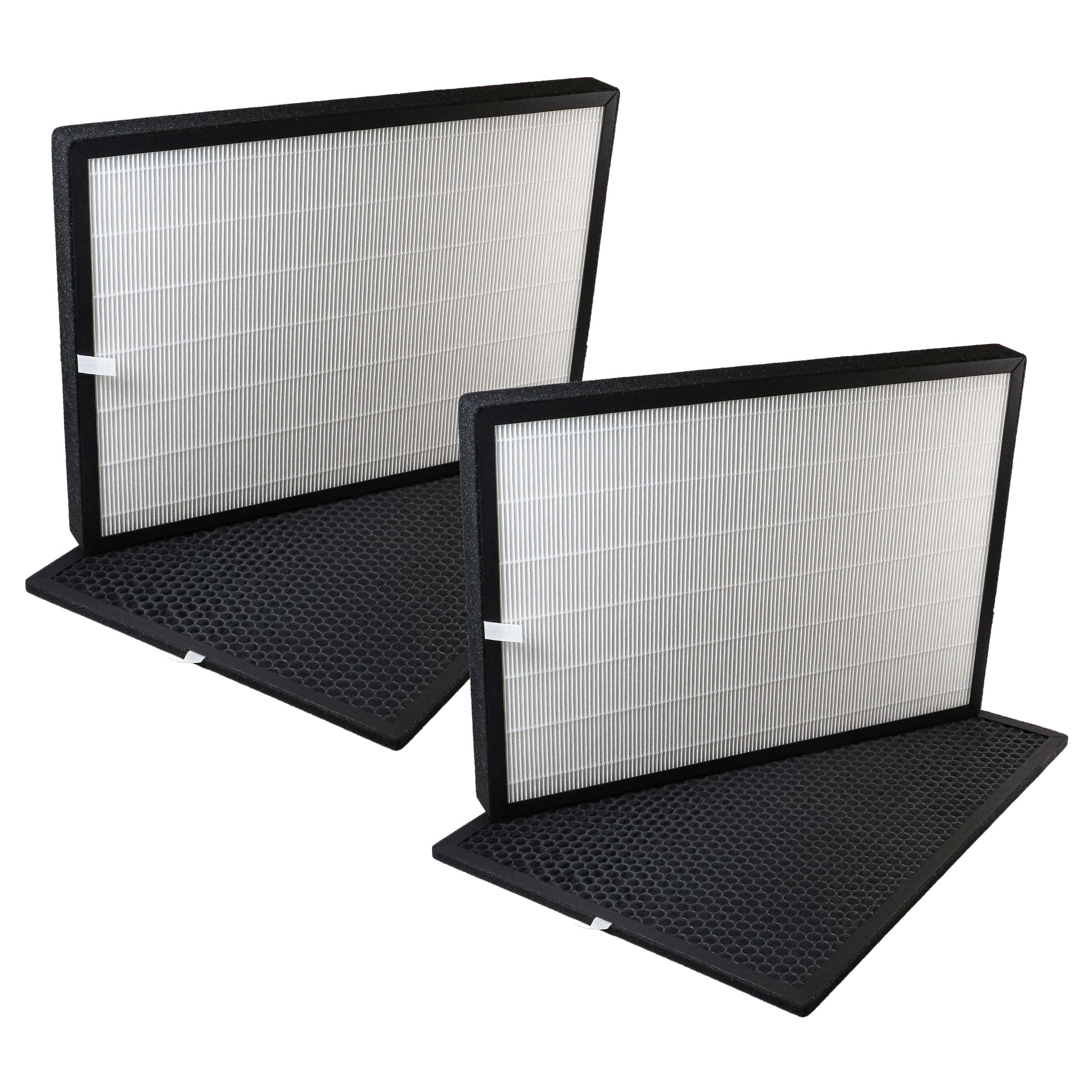 4 Part Filter Set replaces Marreal AP5001B-FS Air Purifier - HEPA filter, activated carbon filter