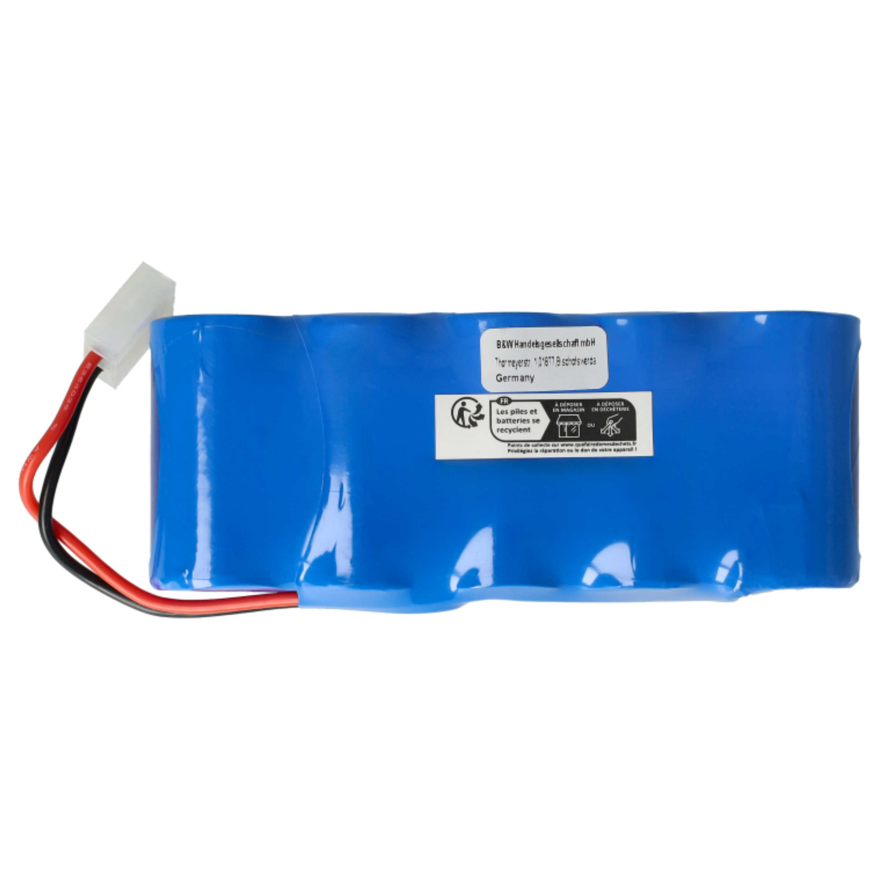 3x Akumulator do napędu bramy zamiennik Bosch 710055, 9000163, 8781105908, 8787335119 - 2000 mAh 6 V NiMH