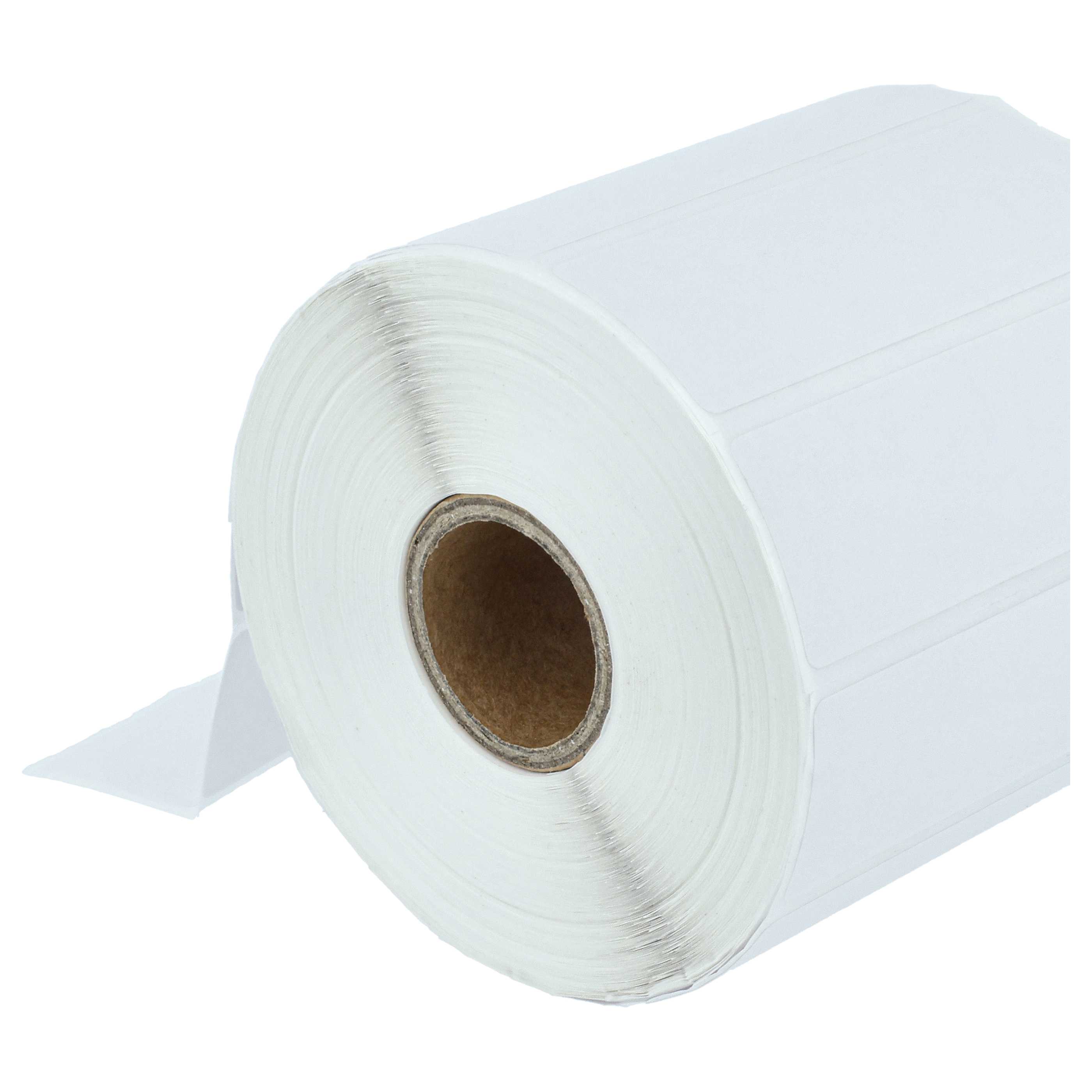 10x Label Roll for Toshiba Labeller - 25.4 mm x 76.2 mm