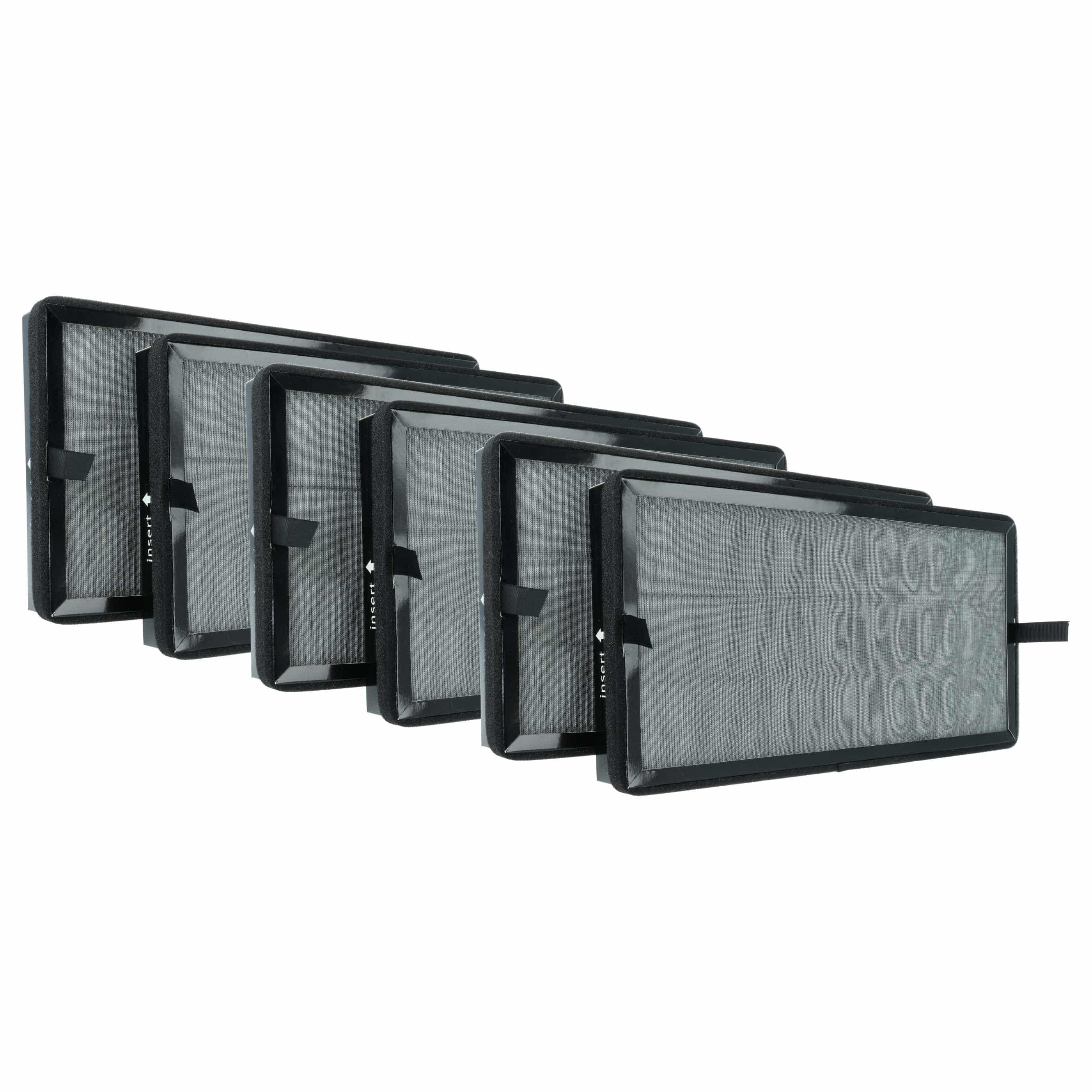 6x Activated Carbon Filter replaces Kärcher 2.863-067.0 for Kärcher Air Purifier - Air Filter