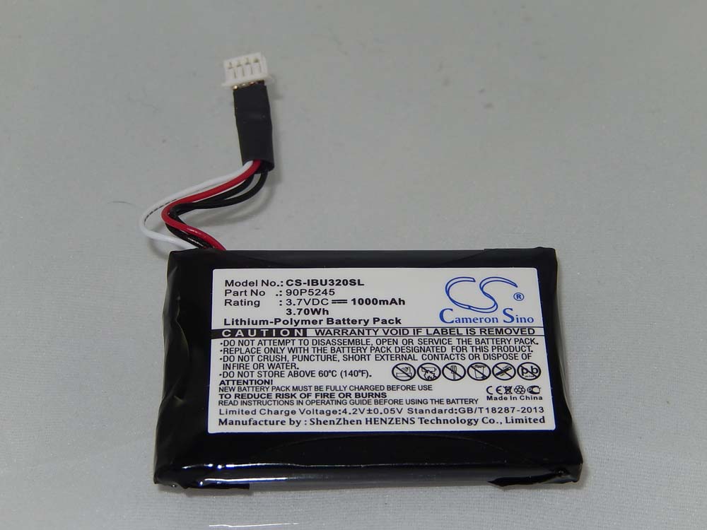 Batteria per raid controller sostituisce 90P5245 IBM - 1000mAh 3,7V Li-Poly