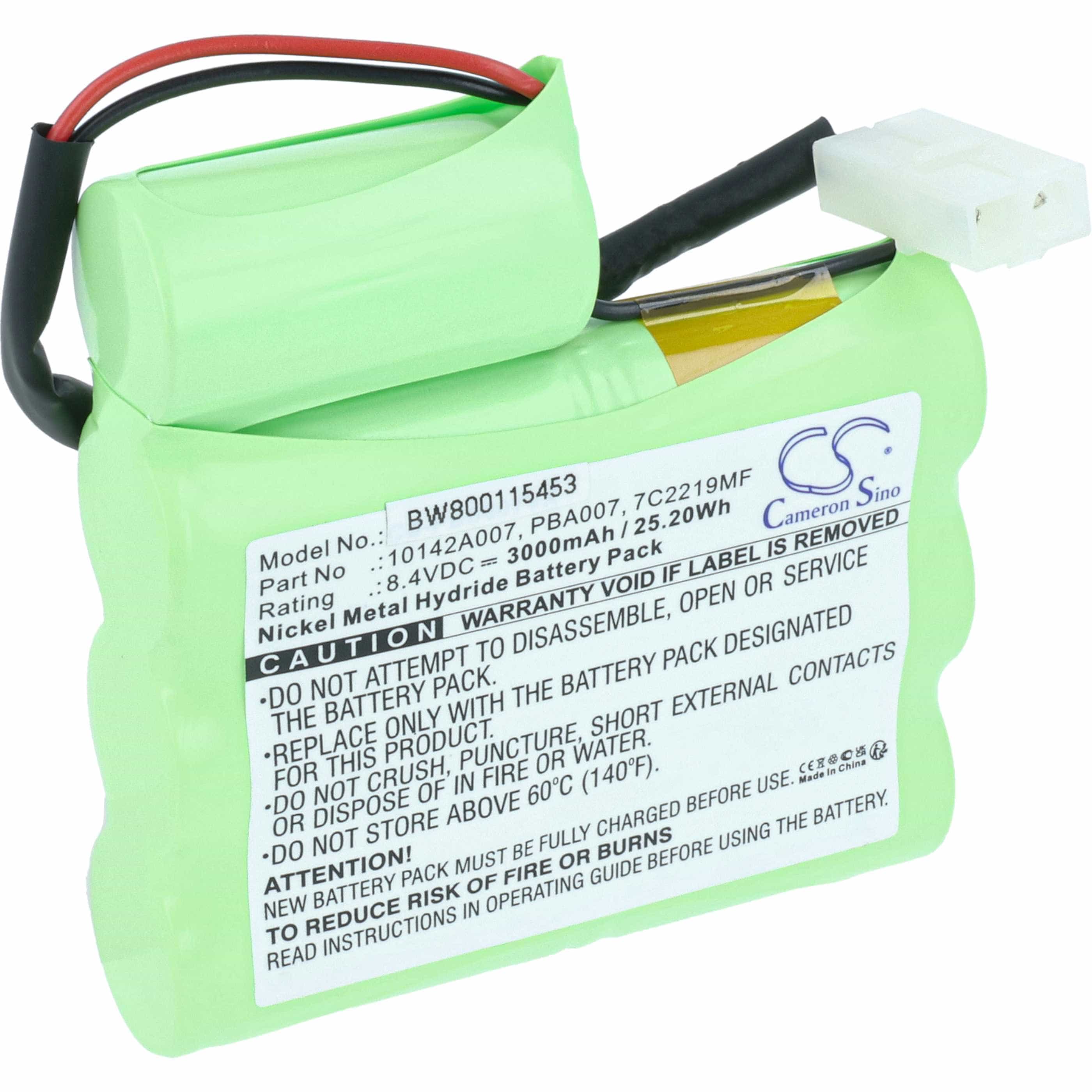 Batterie remplace Pool Blaster PB-BH843-RR1P nettoyeur de piscine - 3000mAh 8,4V NiMH
