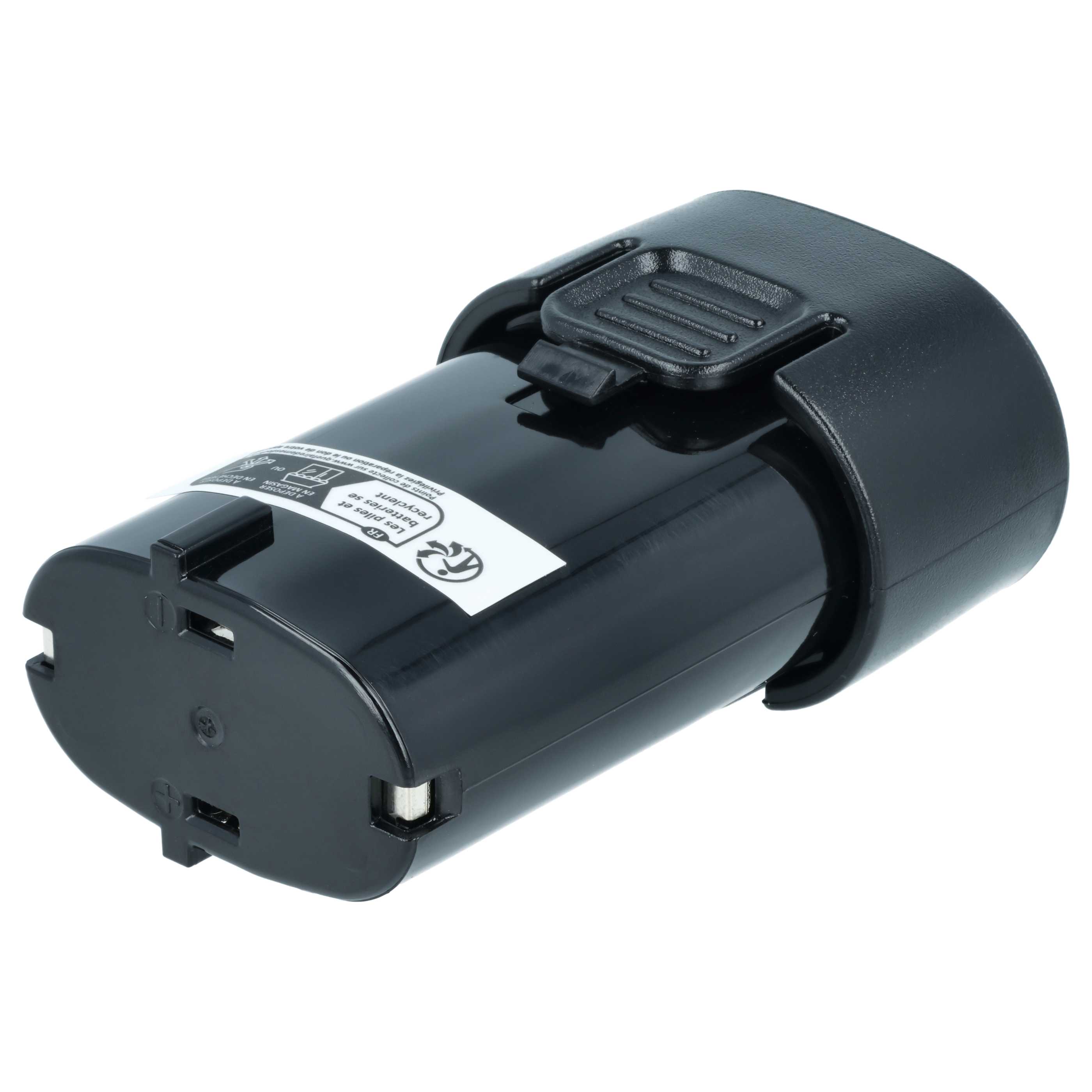 2x Battery replaces Makita BL7010, 194356-2, 194355-4 Electric Power Tool - 2500 mAh, 7.2 V, Li-Ion