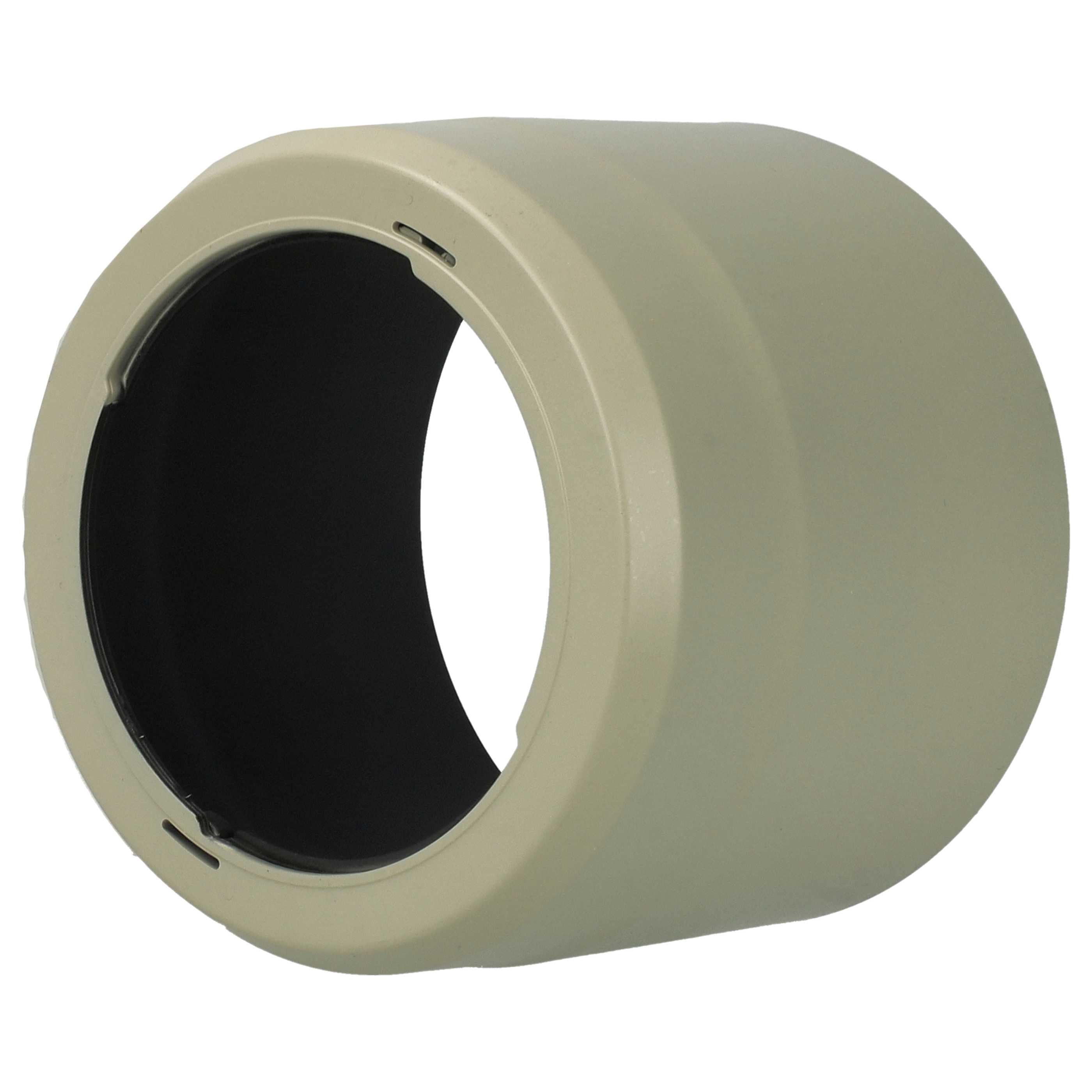 Lens Hood replaces Canon ET-73B for Canon Lens with 67 mm Diameter, plastic, white / grey