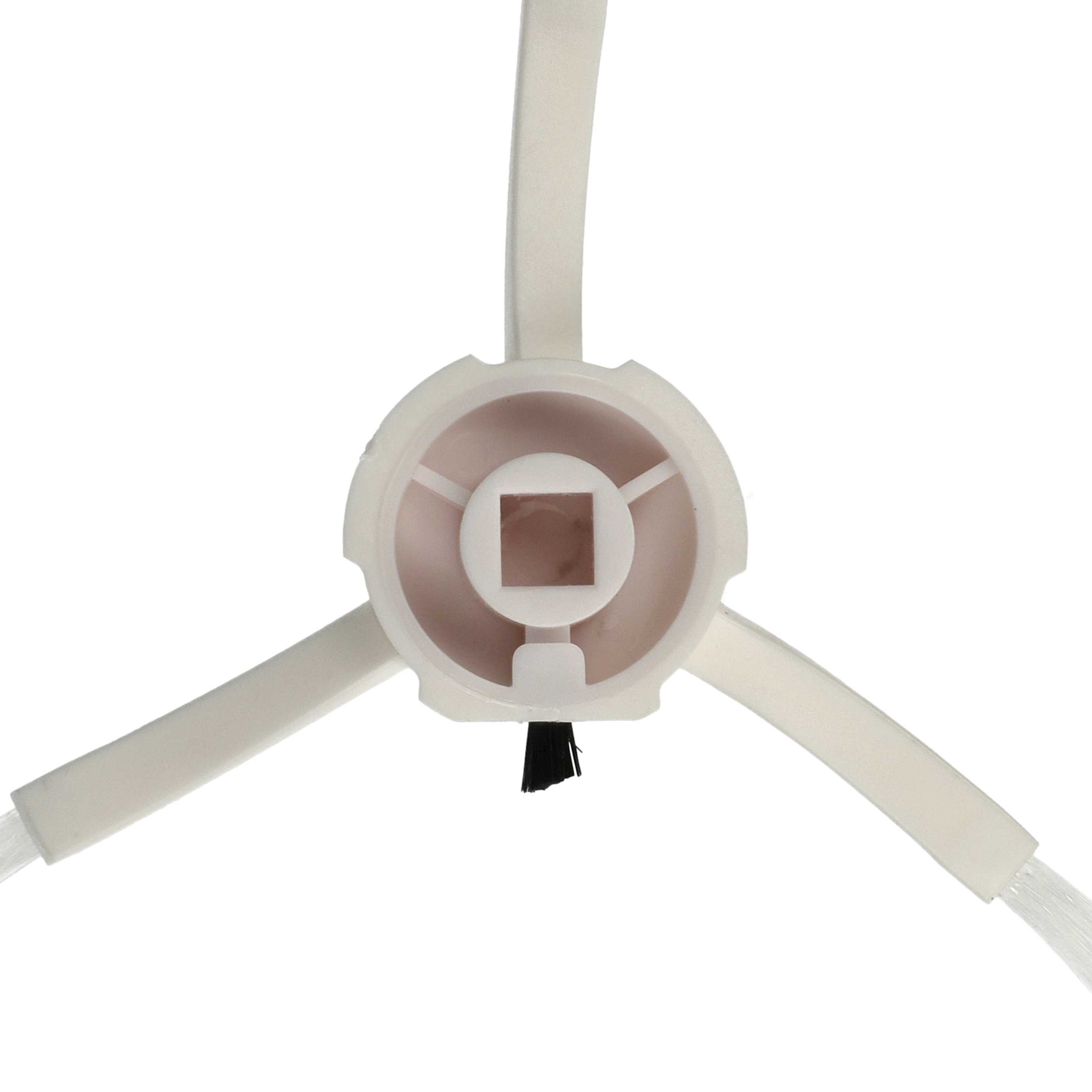 2x Side Brush replaces Dreame 2839434, 20020100000446 for Dreame Robot Vacuum Cleaner etc. - 3-armed, white
