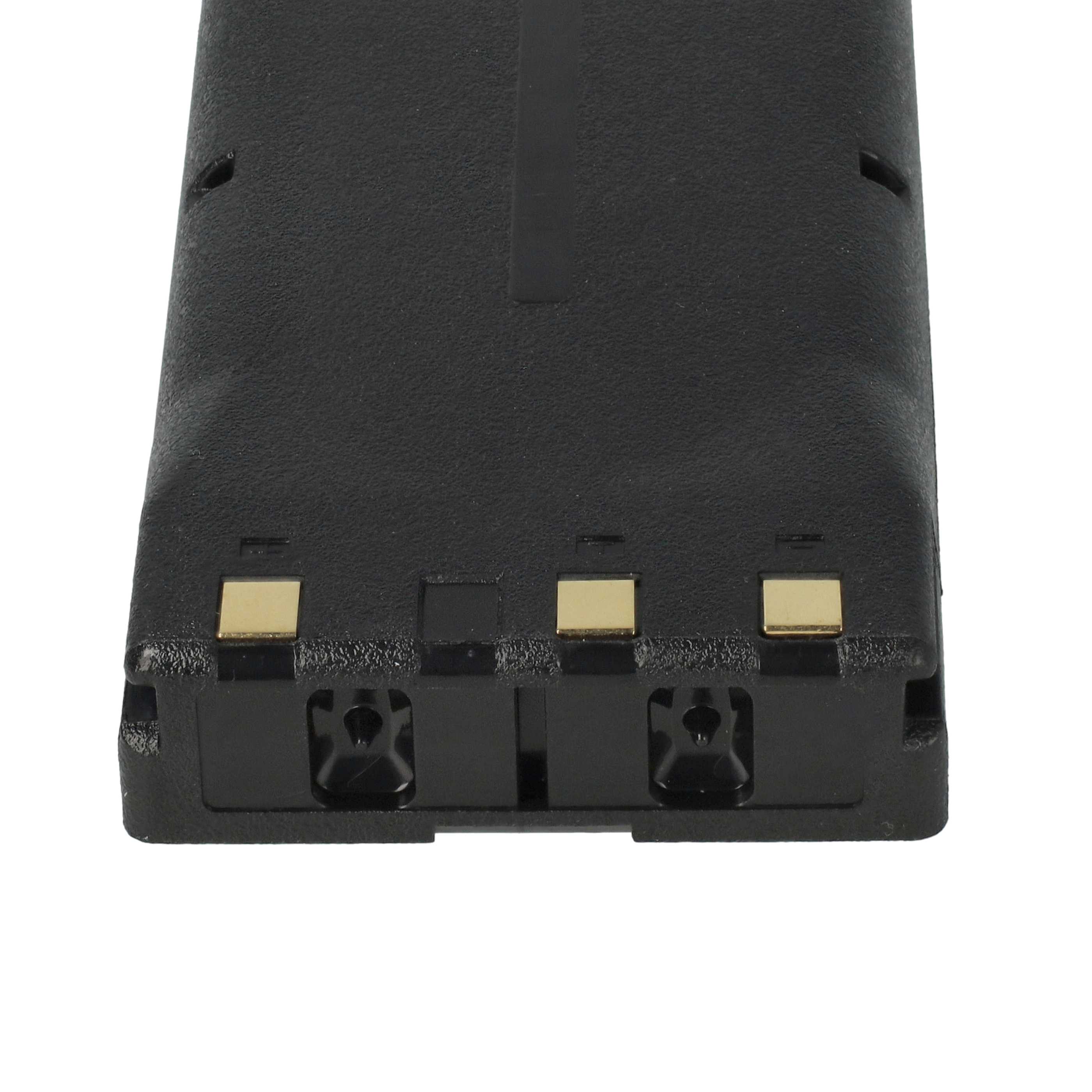 5x Batteria sostituisce Kenwood KNB-21N, KNB-17N, KNB-17A, KNB-16A per dispositivo radio - 2100mAh 7,2V NiMH