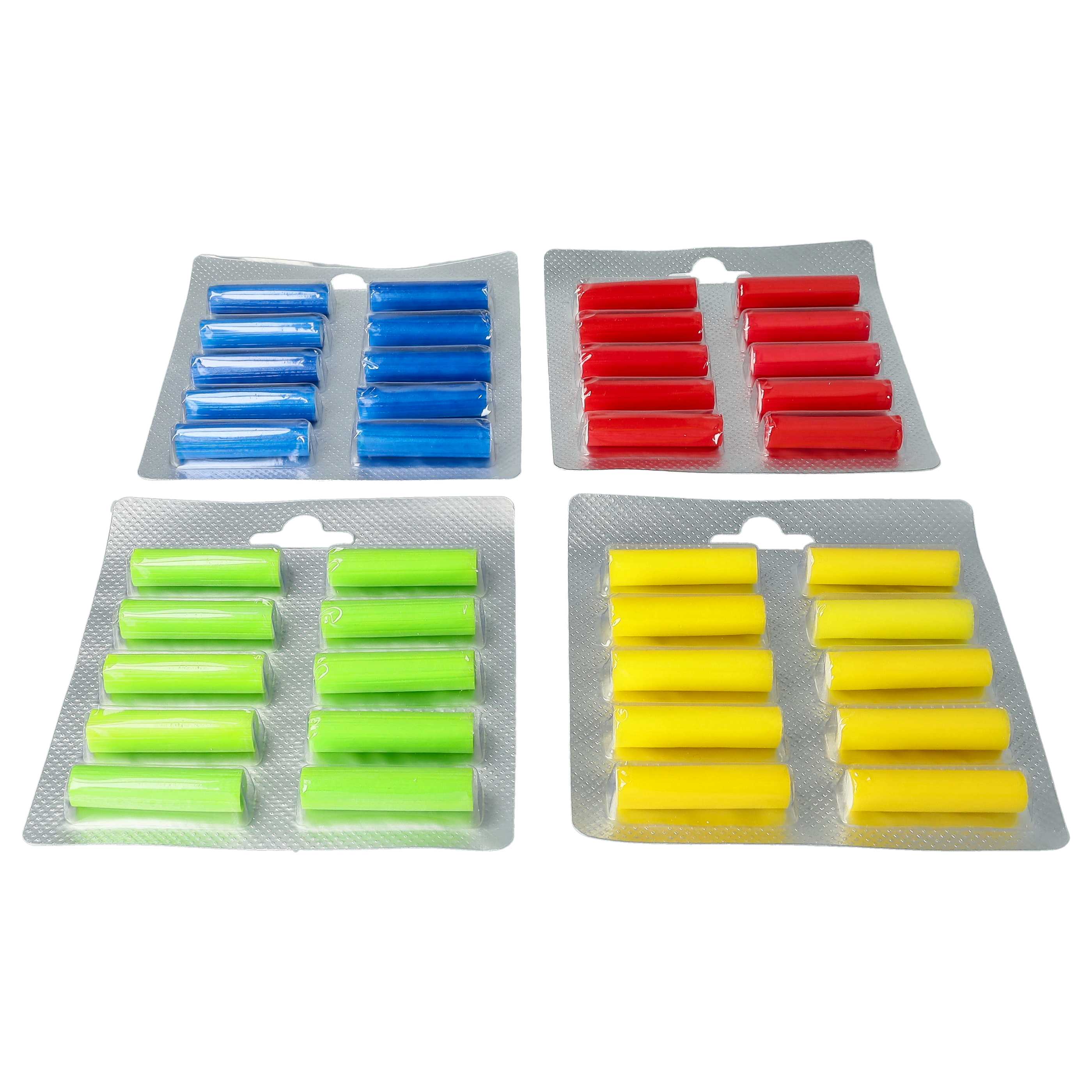 40x Air Freshener Sticks suitable for various Vacuum Cleaners with Bag - forest, roses, ocean, lemon