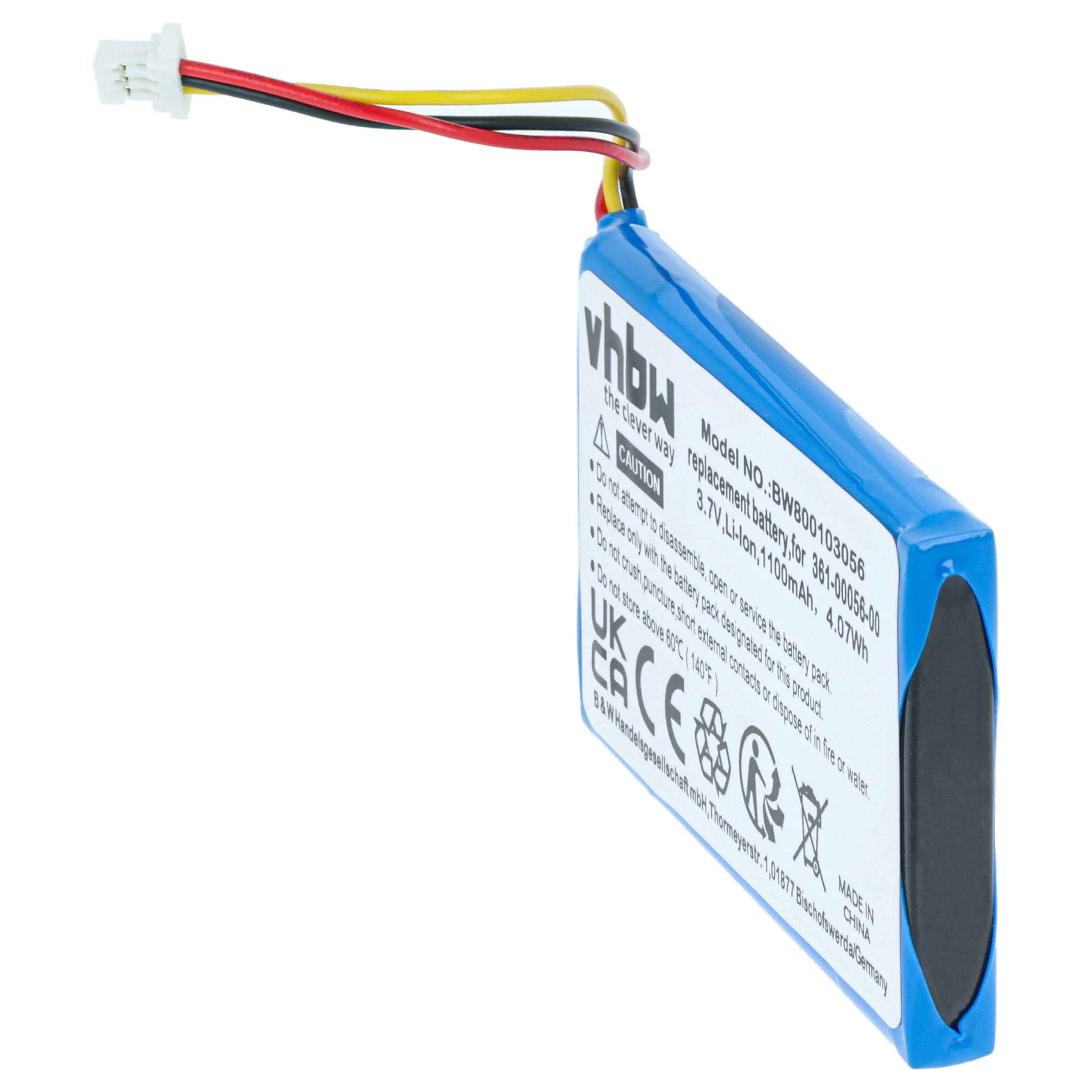 GPS Navigation-Akku als Ersatz für Garmin 361-00056-01 - 1100mAh 3,7V Li-Ion