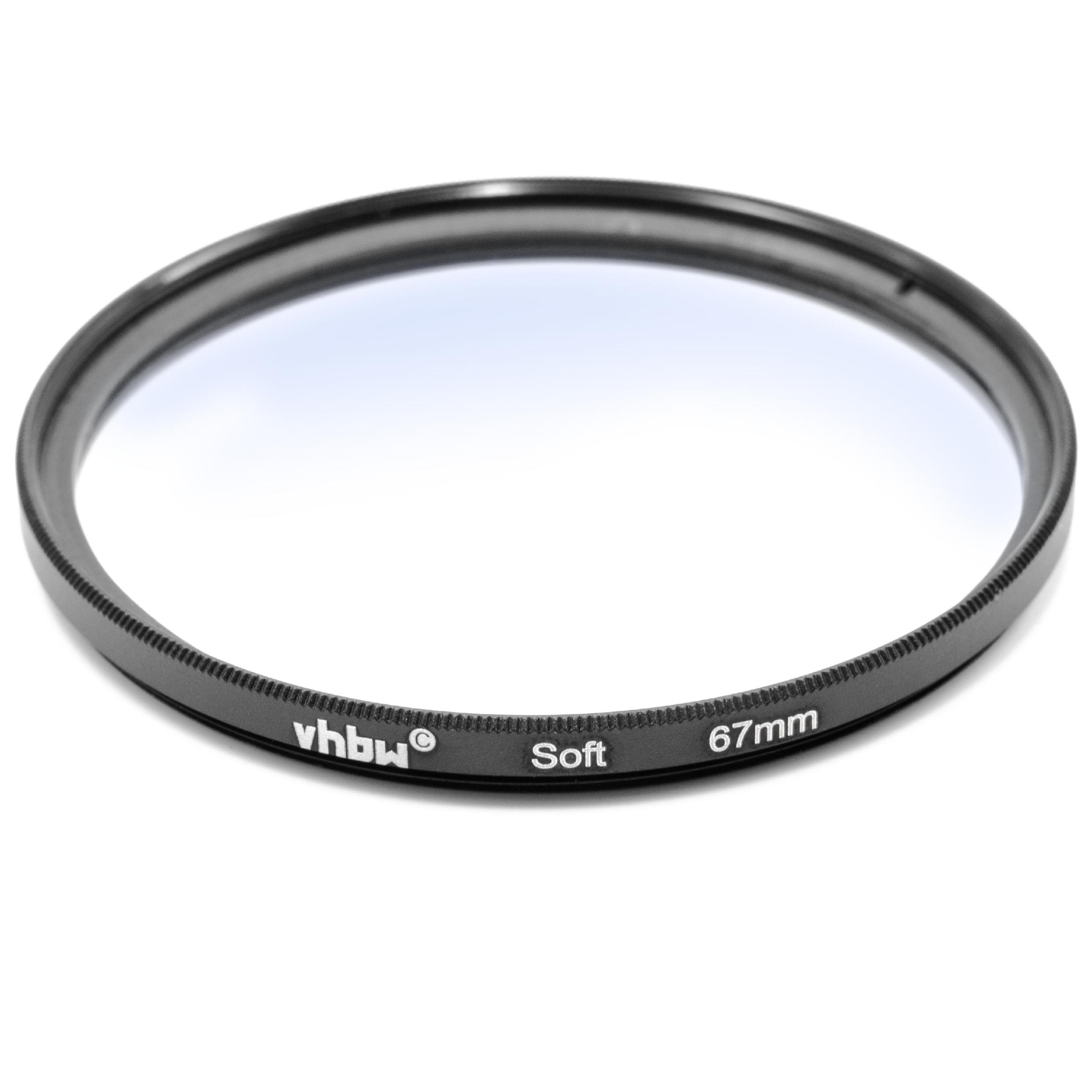 Filtr dyfuzyjny 67mm na obiektyw do różnych aparatów - filtr soft focus