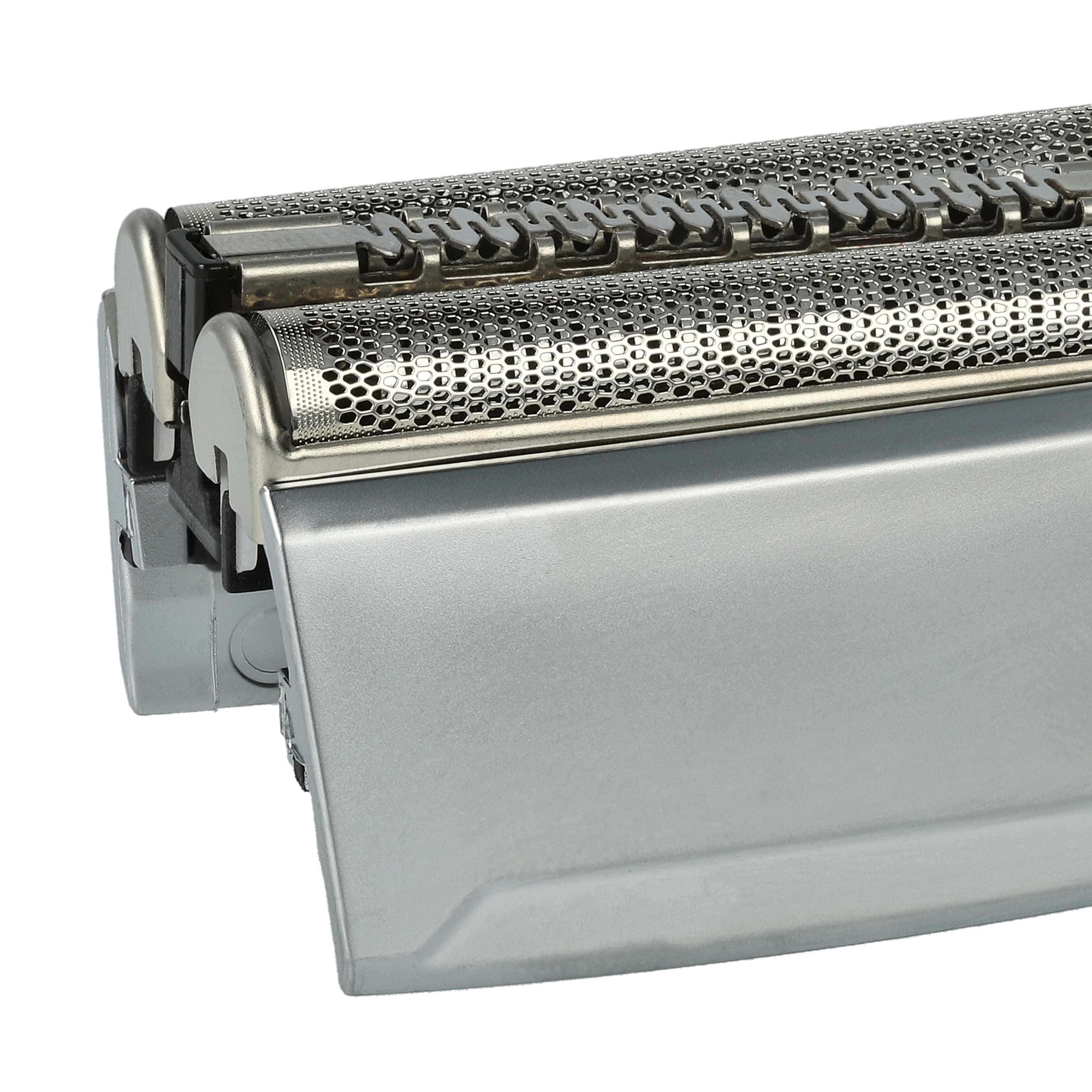 2x cabezales reemplaza Braun 52S, 52B para afeitadoras Braun - plata