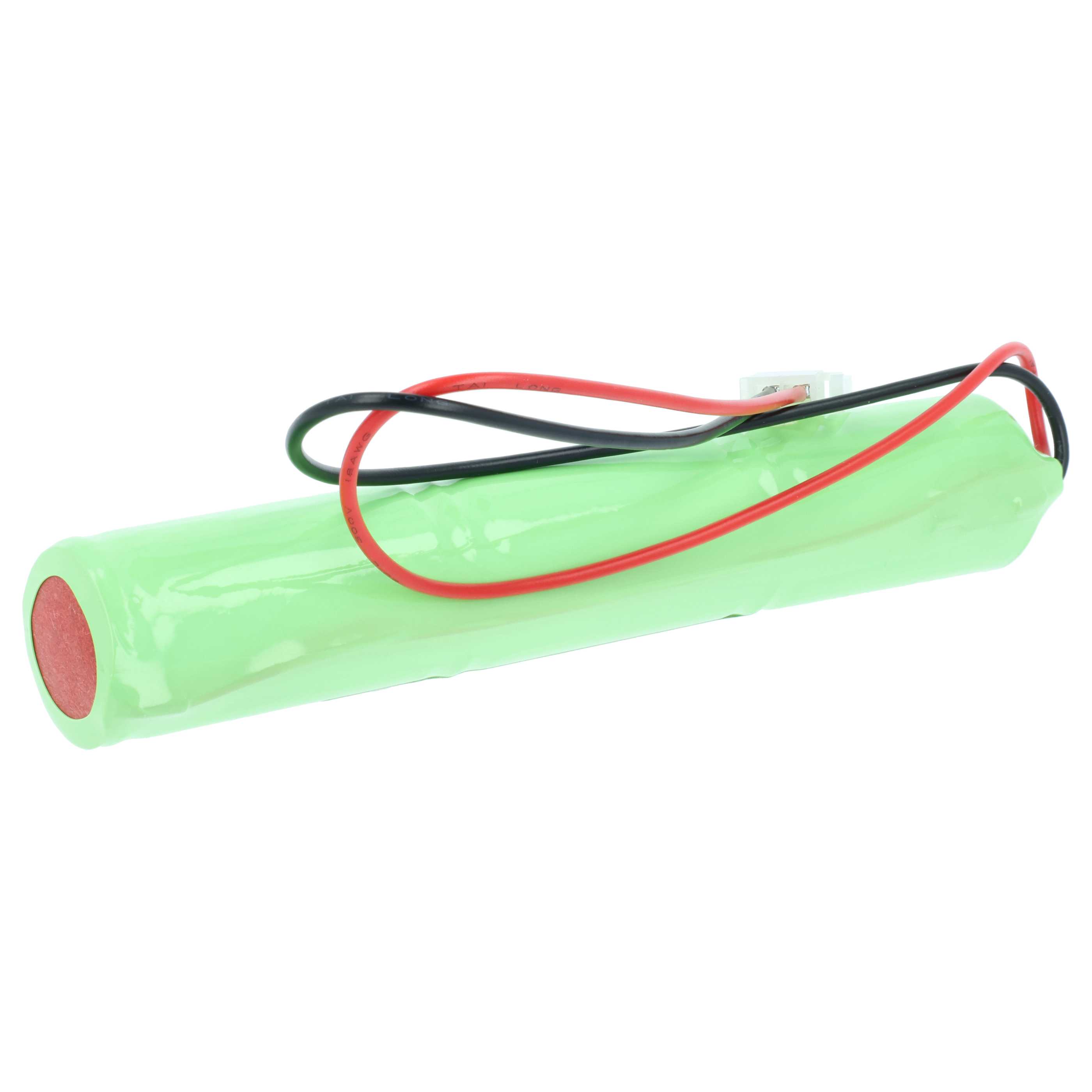 2x Batería reemplaza BAES 329055240 para iluminación emergencia (2500 mAh, 3,6 V, NiCd)