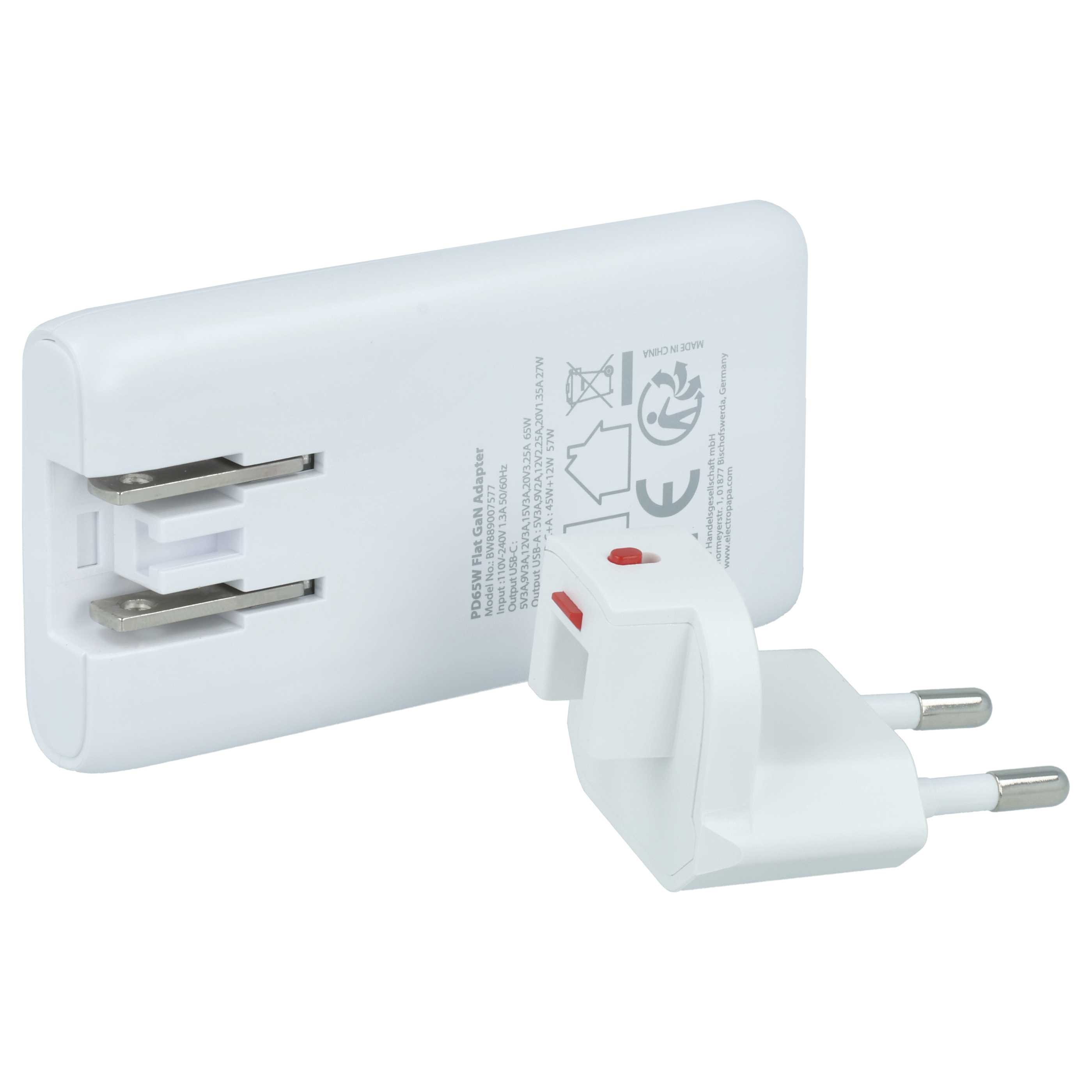 Mains Power Adapter various Electric Devices - 5 / 9 / 12 / 15 / 20 V