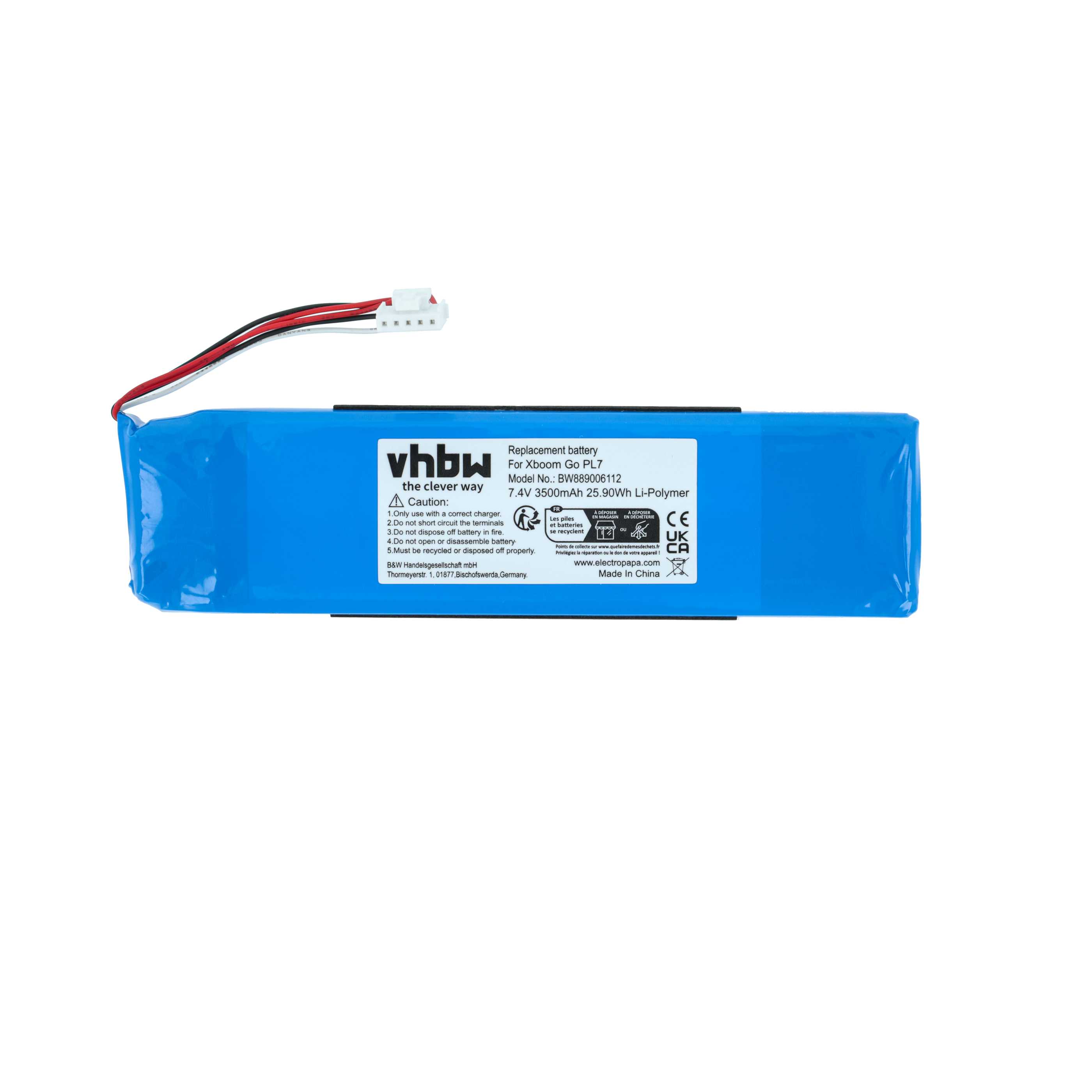 Akumulator do głośnika LG zamiennik LG EAC66836137-2S, EAC63558704, EAC64790805 - LiPo 3500mAh
