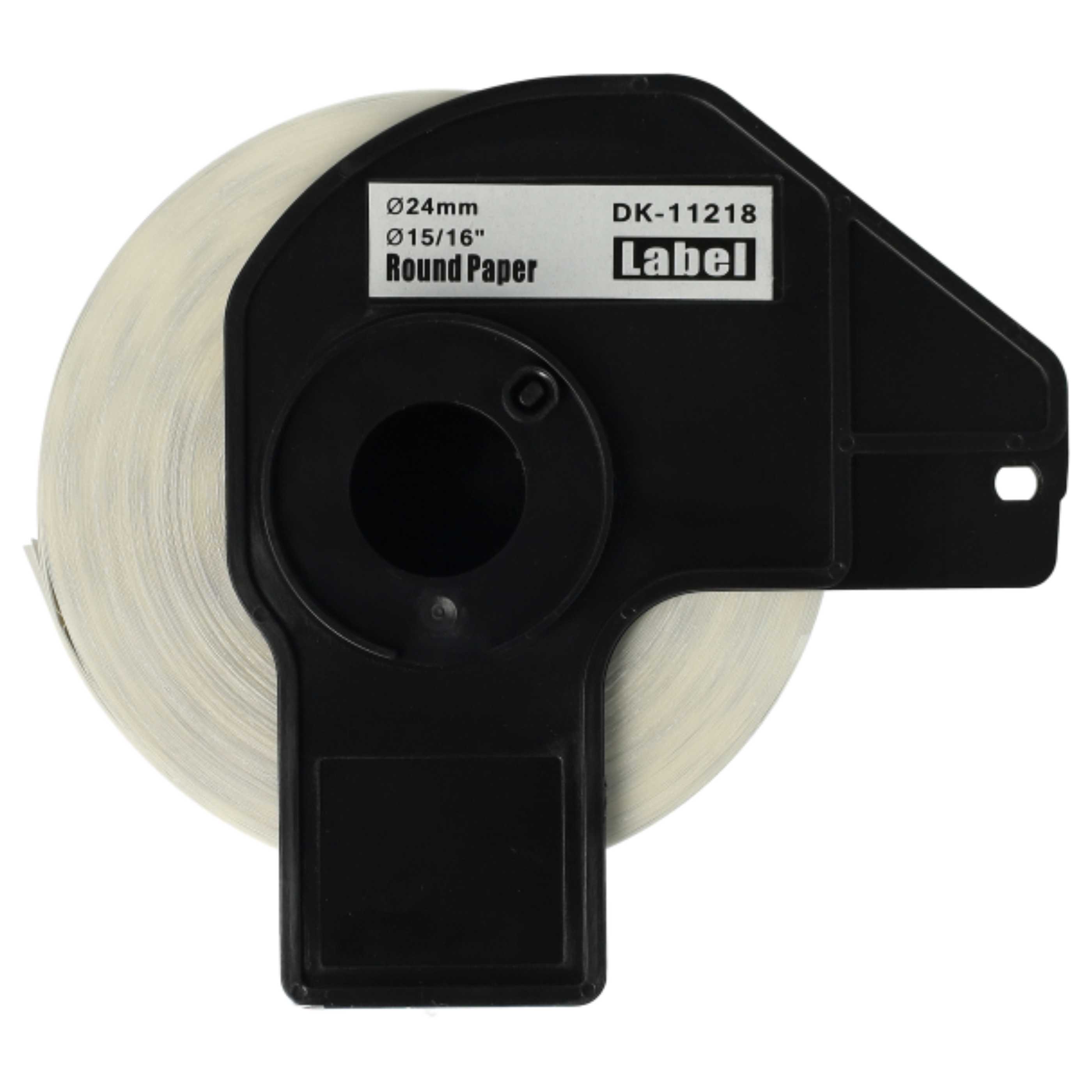 3x Labels replaces Brother DK-11218 for Labeller - Premium 24 mm + Holder