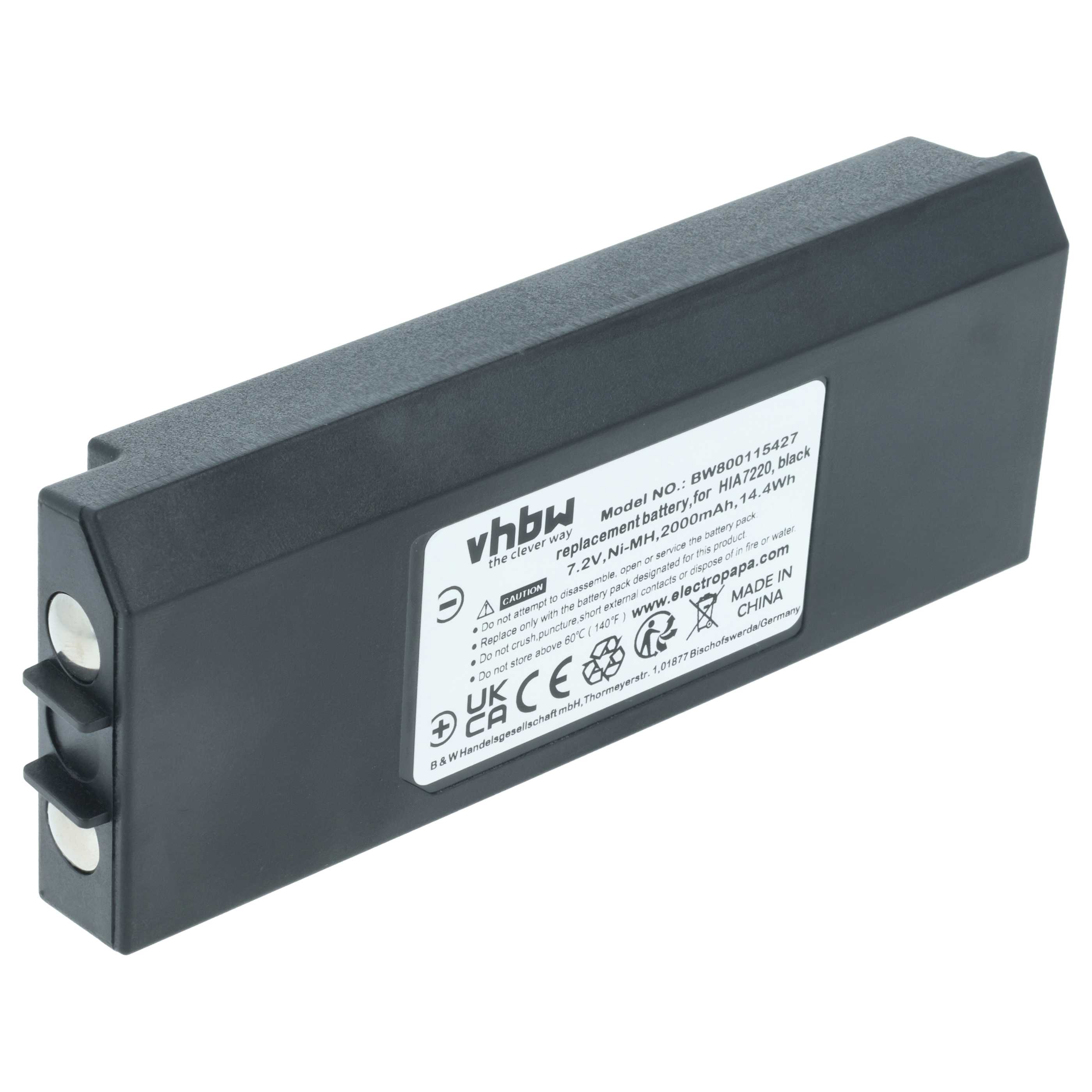 Akumulator do zdalnego sterowania Hiab Olsberg, XS Drive - 2000mAh 7,2V NiMH