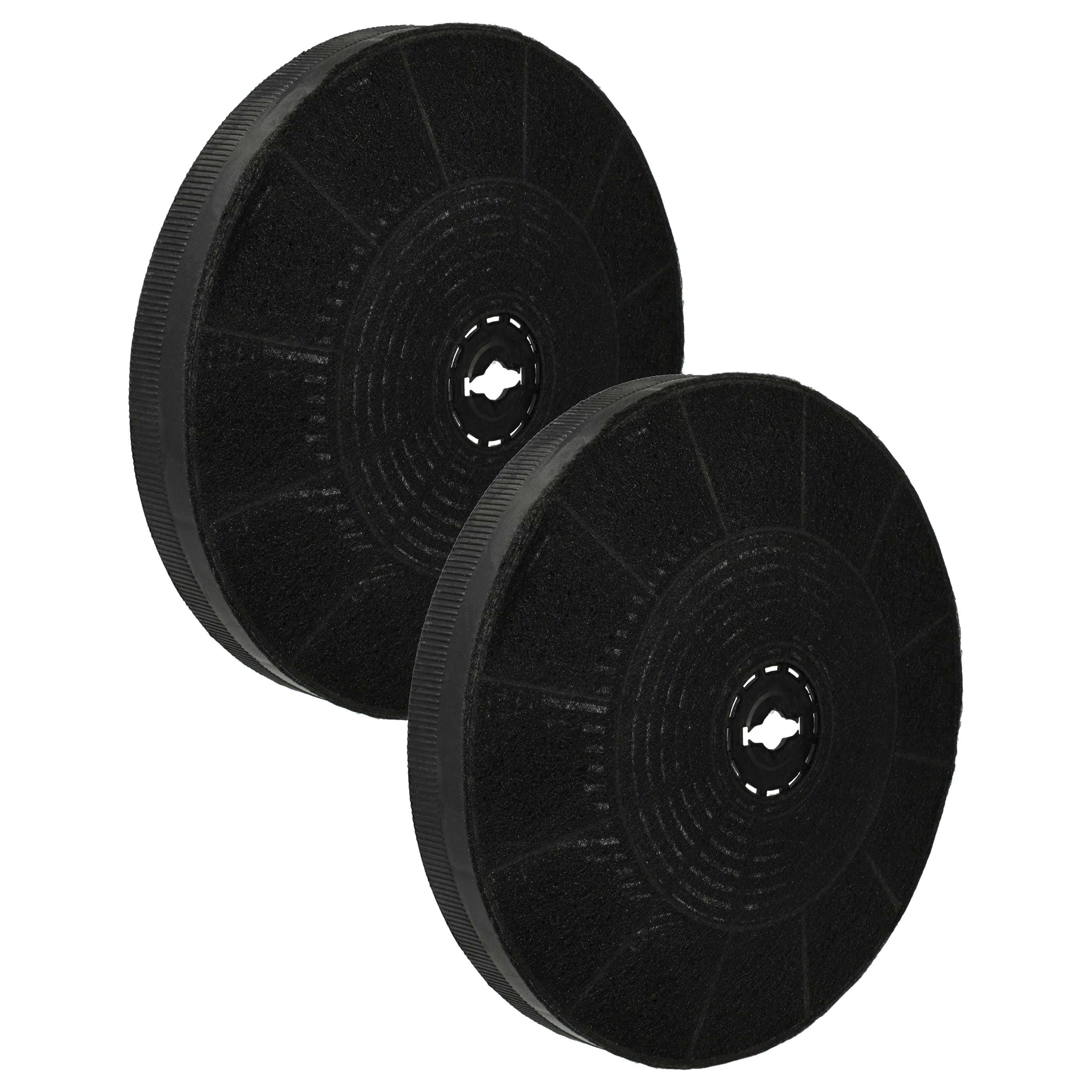 2x Filtres à charbon actif universel remplace Gorenje 185358 pour hotte Gorenje
