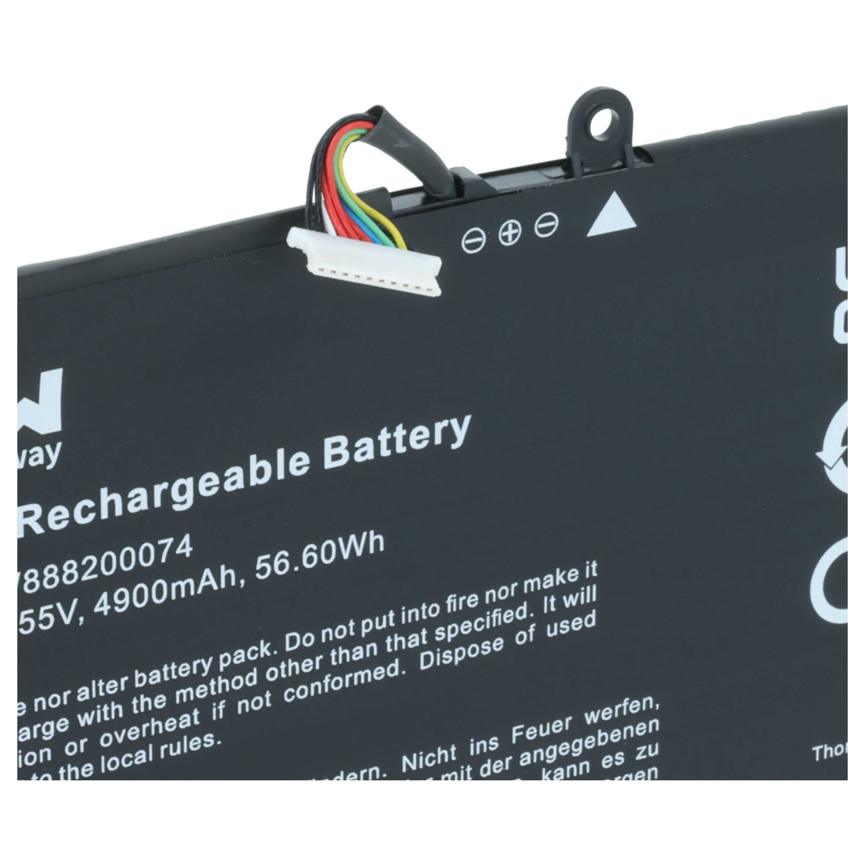 Akumulator do laptopa zamiennik HP 901308-421, 901345-855, 859356-855, 859026-421 - 4900 mAh 11,55 V LiPo