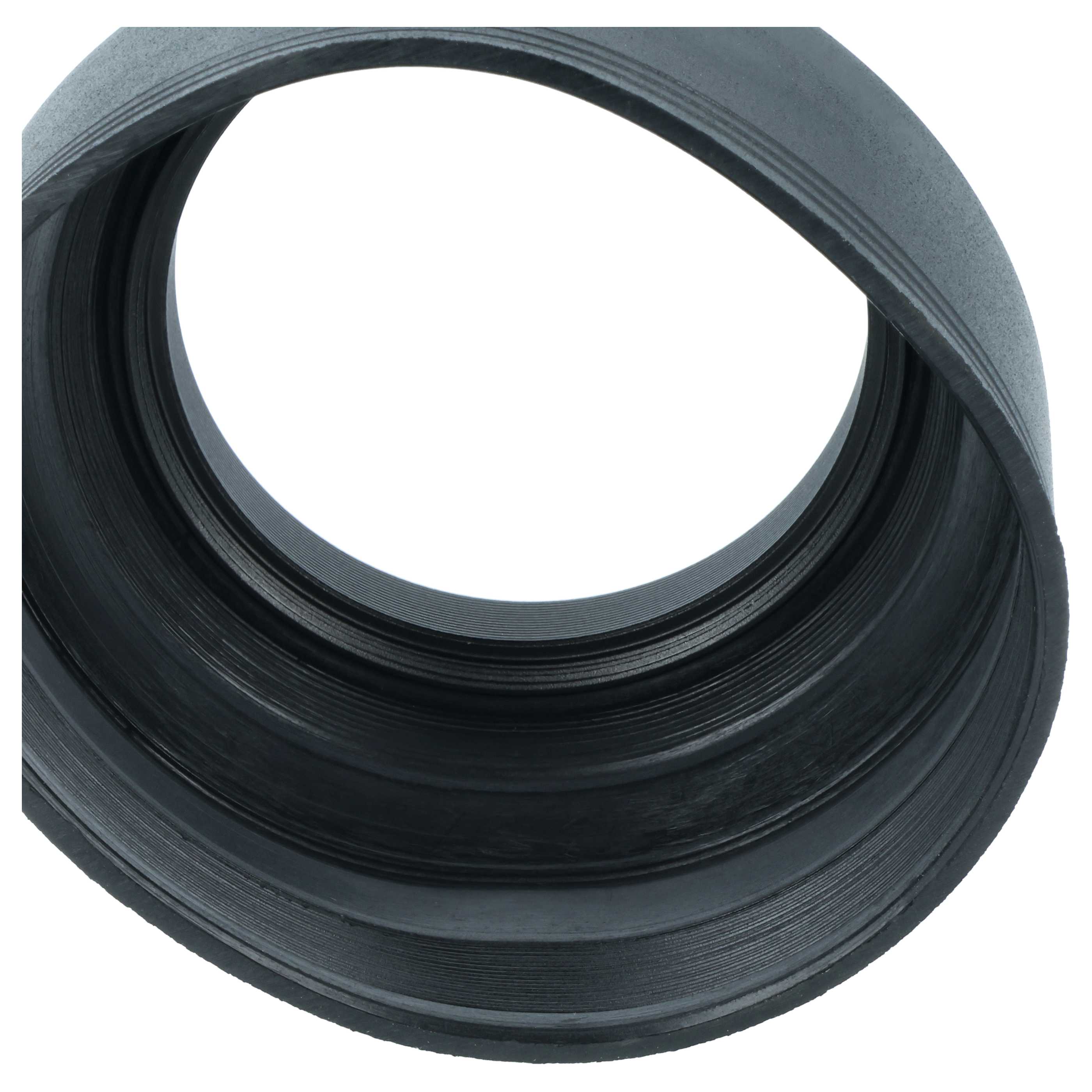 Lens Hood suitable for Lens with 52 mm Diameter, rubber, black